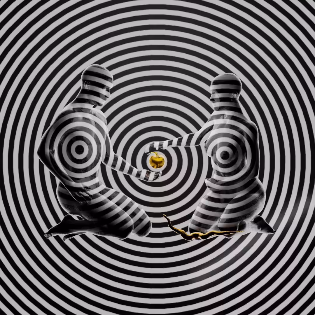 The Psychedelic Intersection of Sin - Adam and Eve