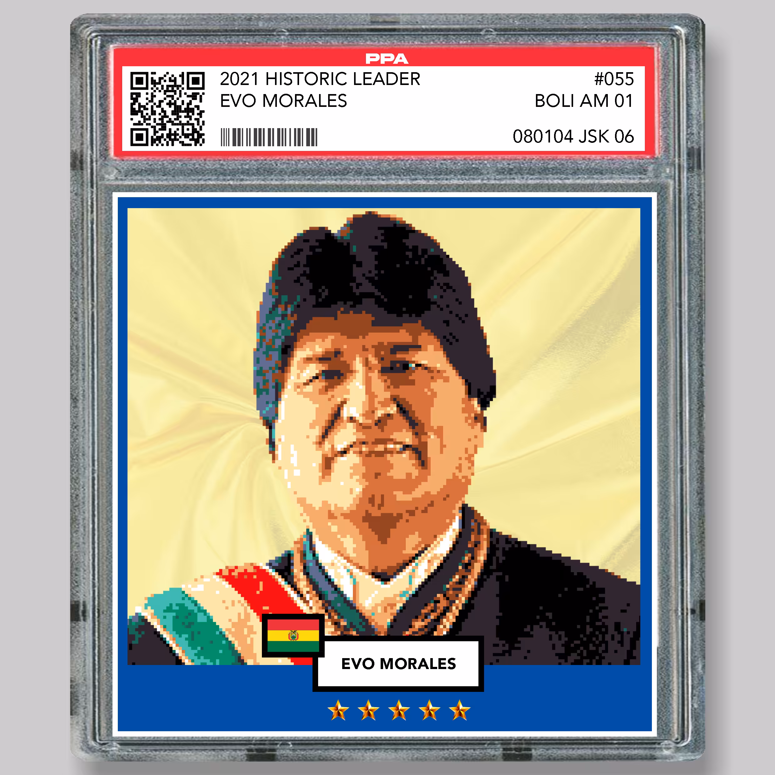 055 Evo Morales "Historic leader"