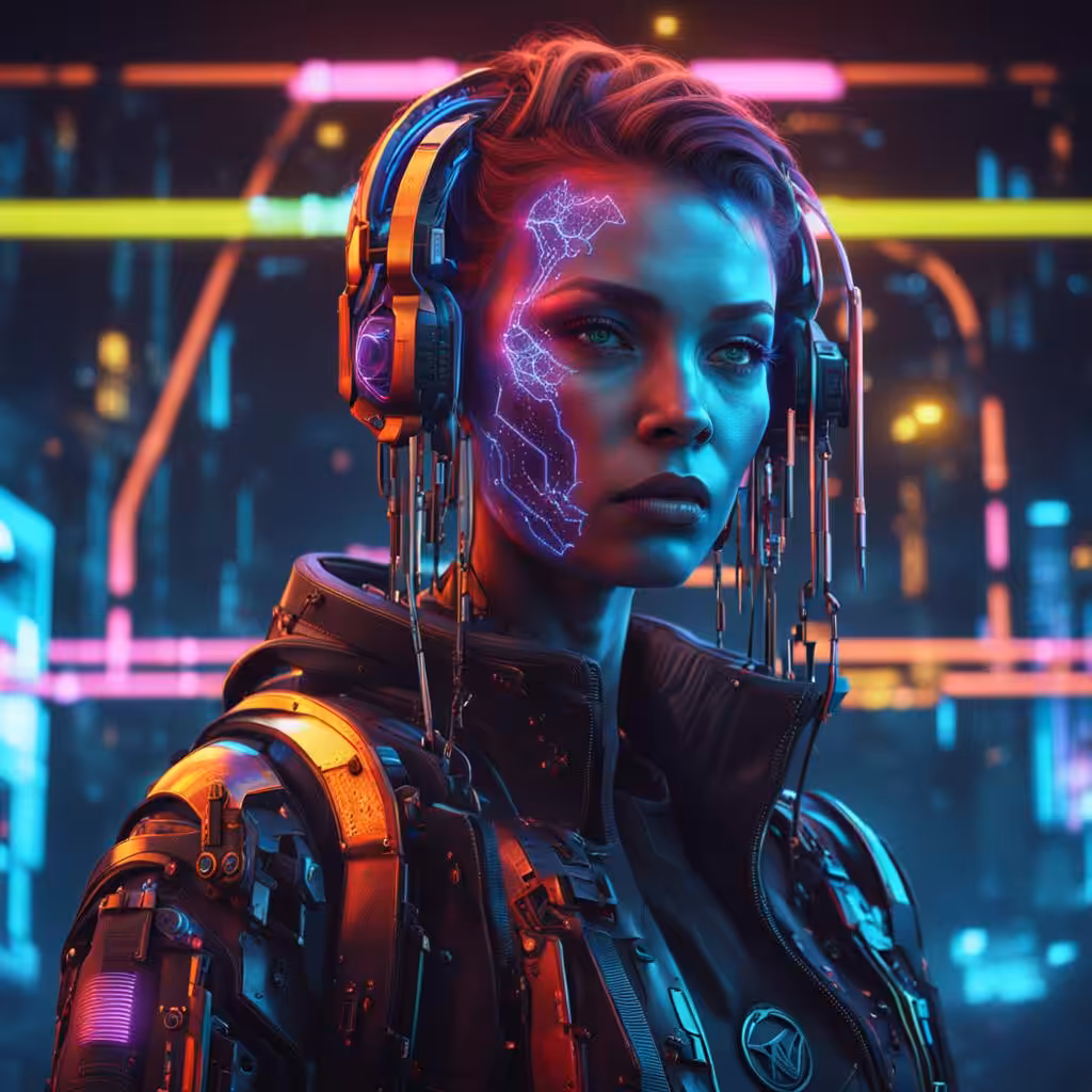 Cyberpunk Girl #025