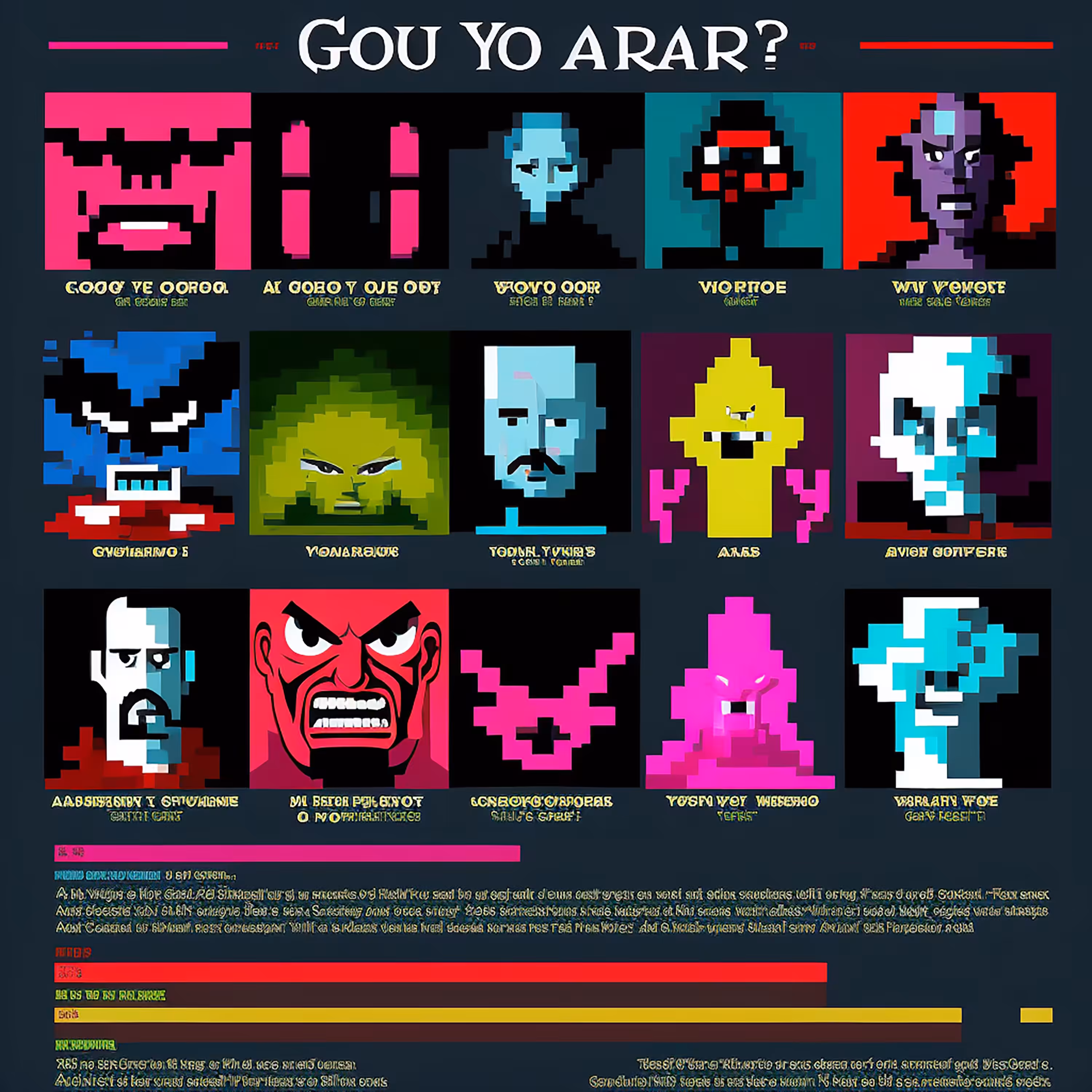 Pixel Game Posters #202