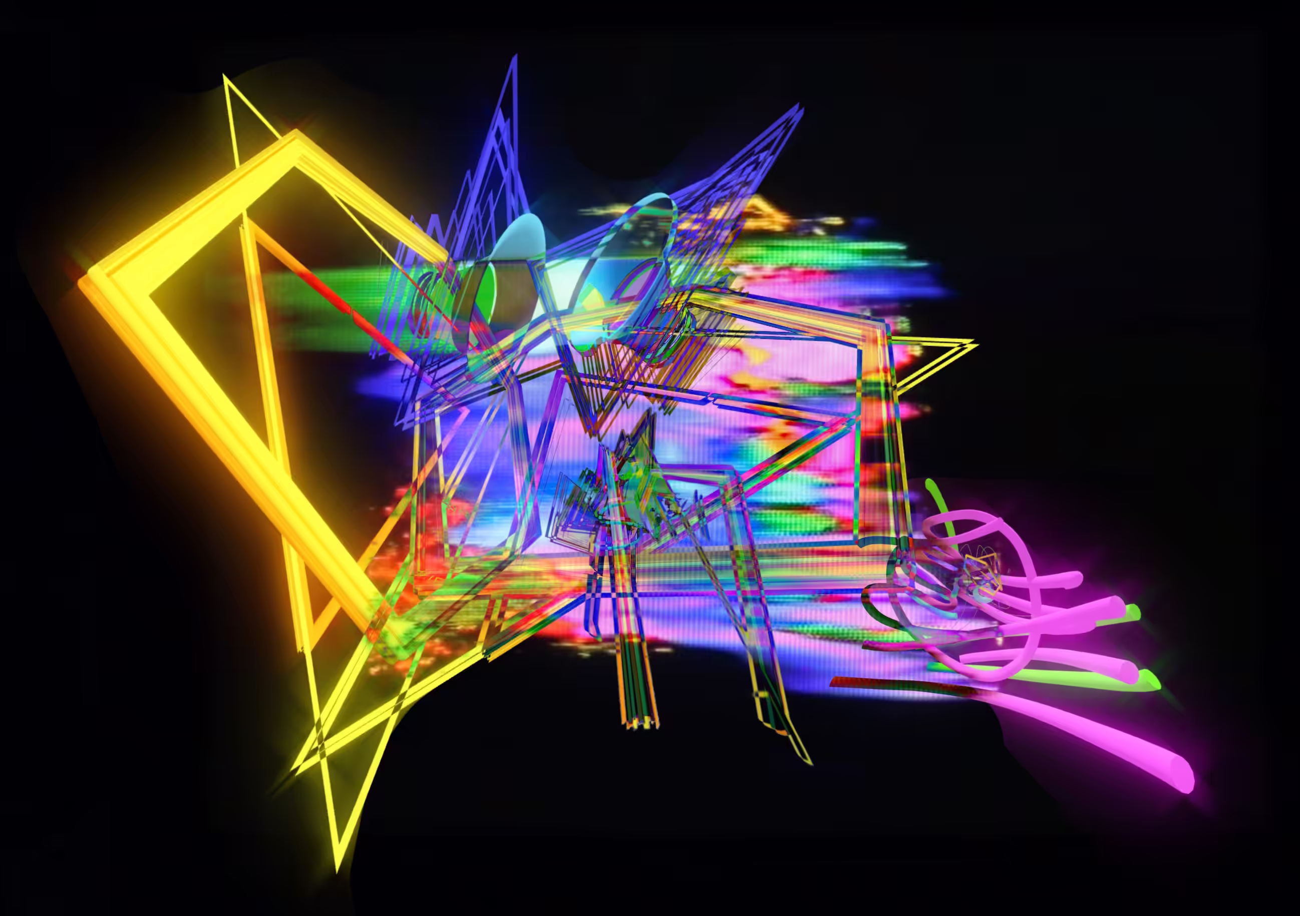Technical Fabric Sculpture #3