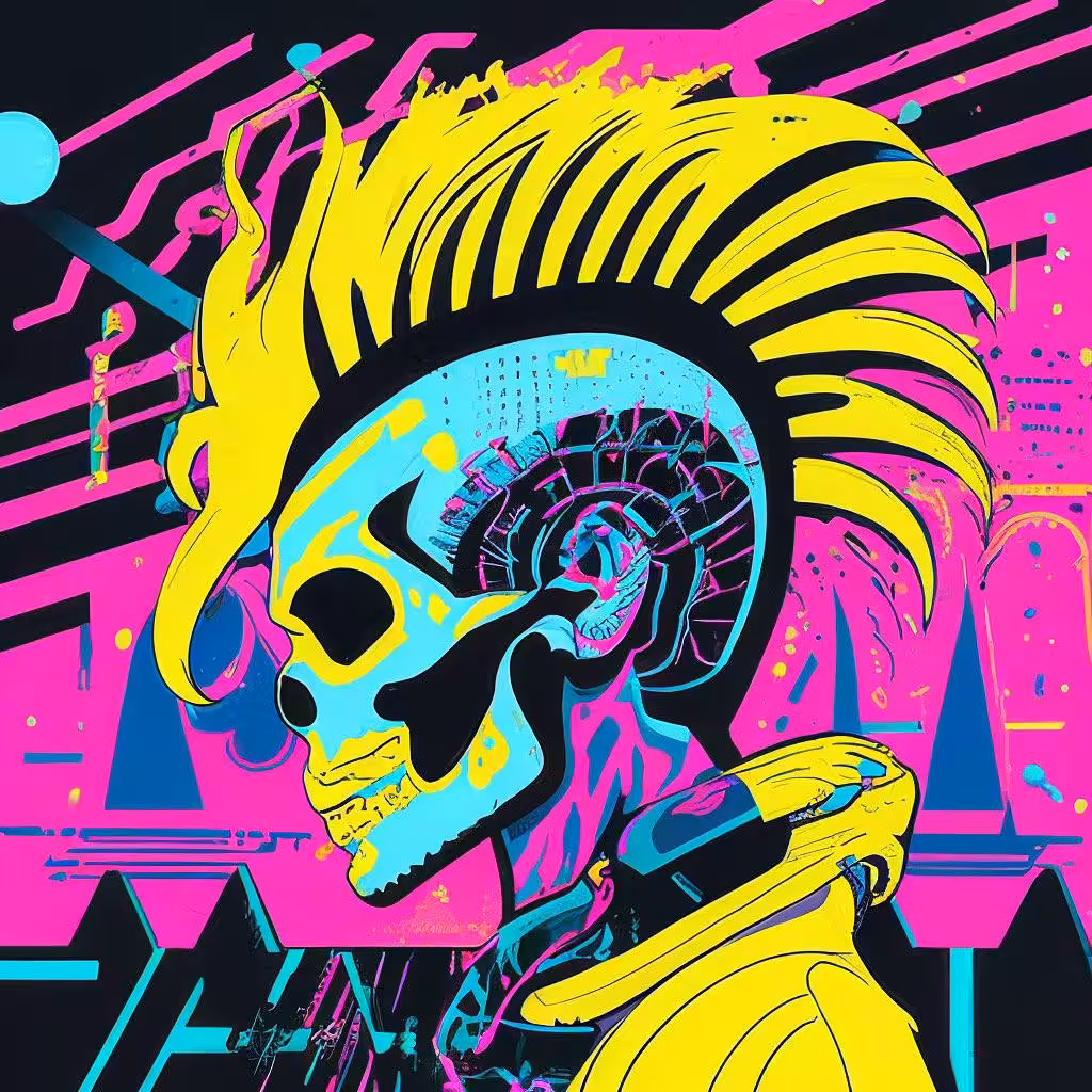The Punk Skulls: The Punk Skull 21
