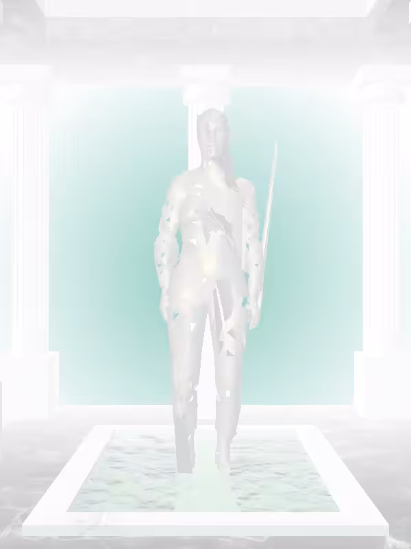 HeavenComputer: The Jumping Mossy Champagne Woman #3991