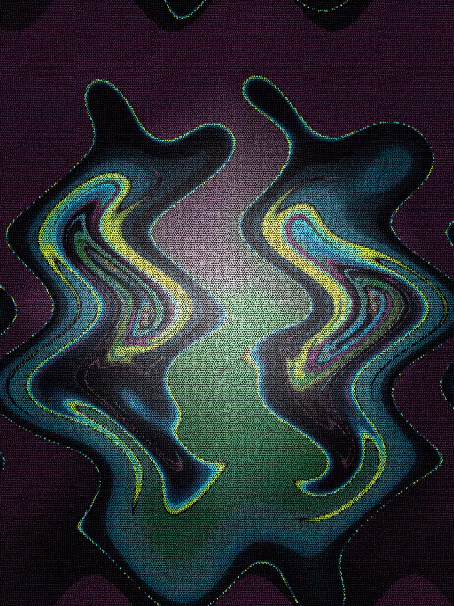 Abstract Naked Woman's Butt