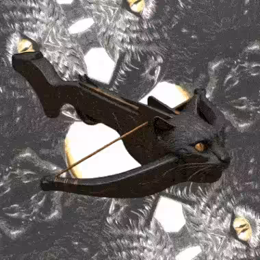 🏹🐱 Cat Crossbow "Purring Doom" 🏹🐱
