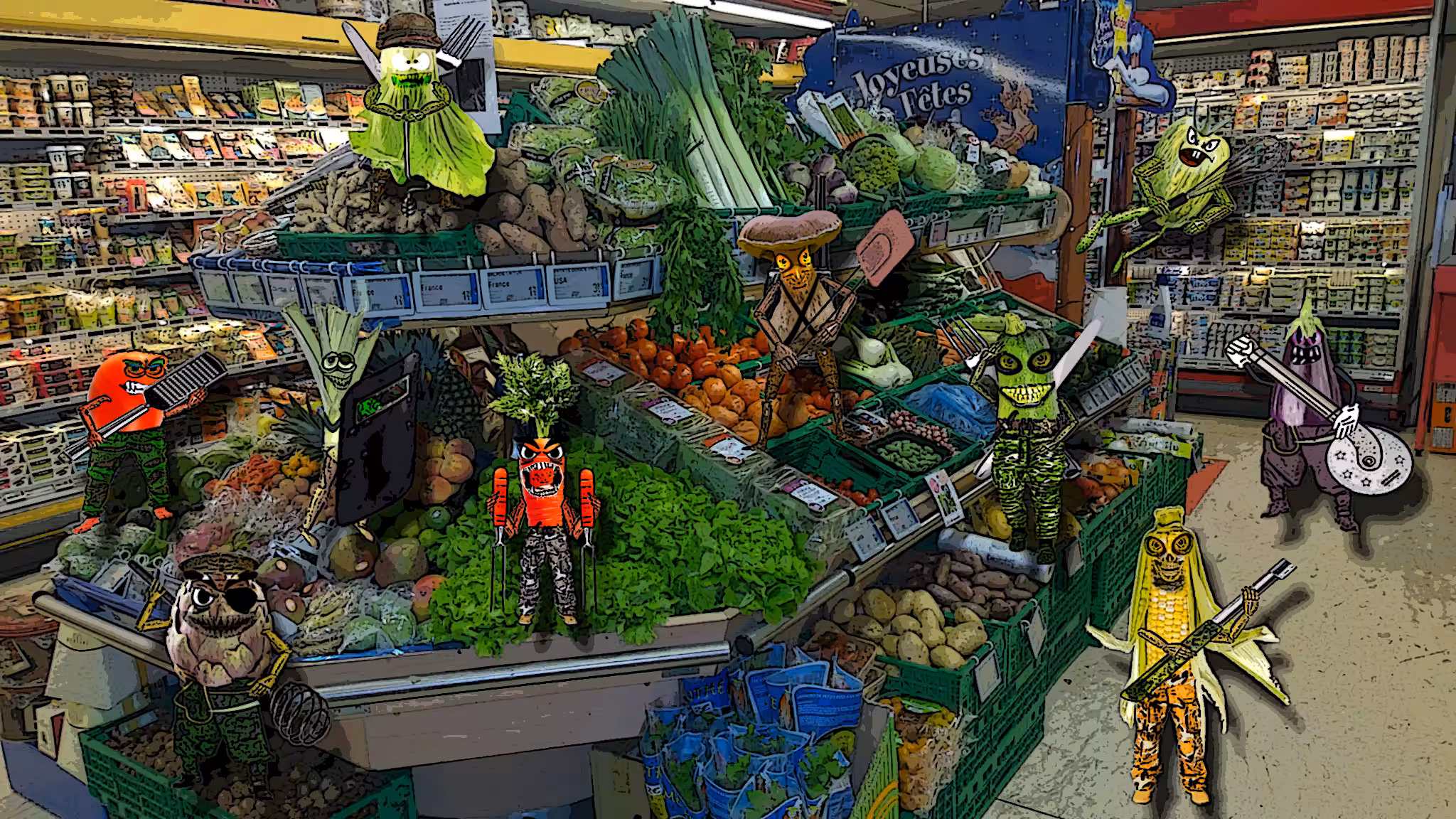 Veggies Fighterz Showcase
