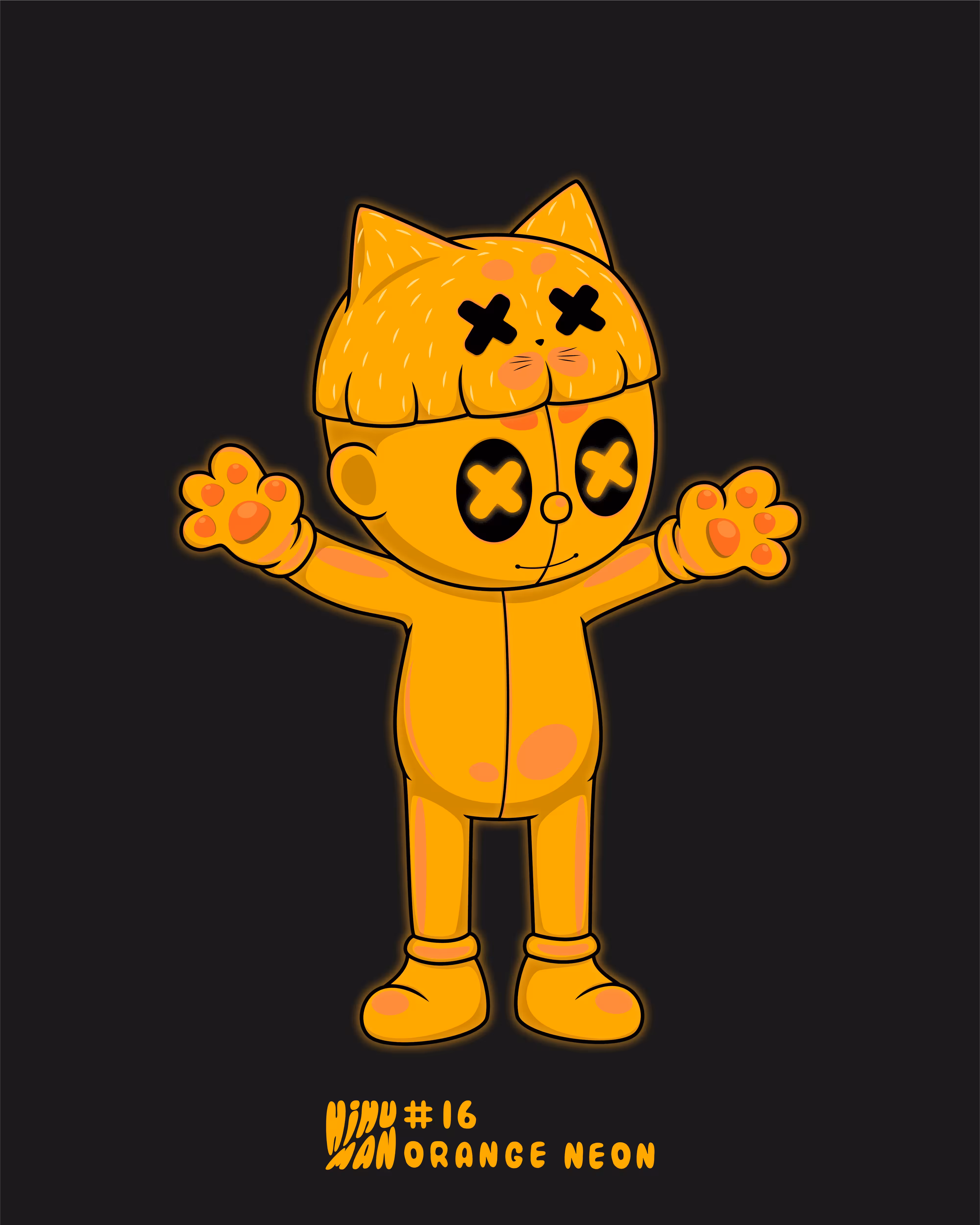 ORANGE NEON #16