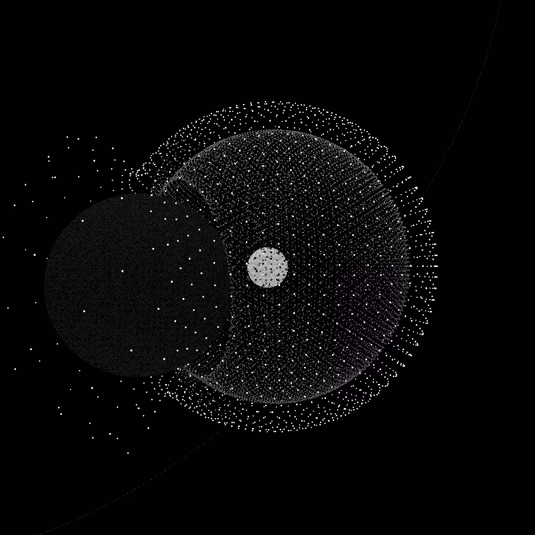 Cometary coma #107