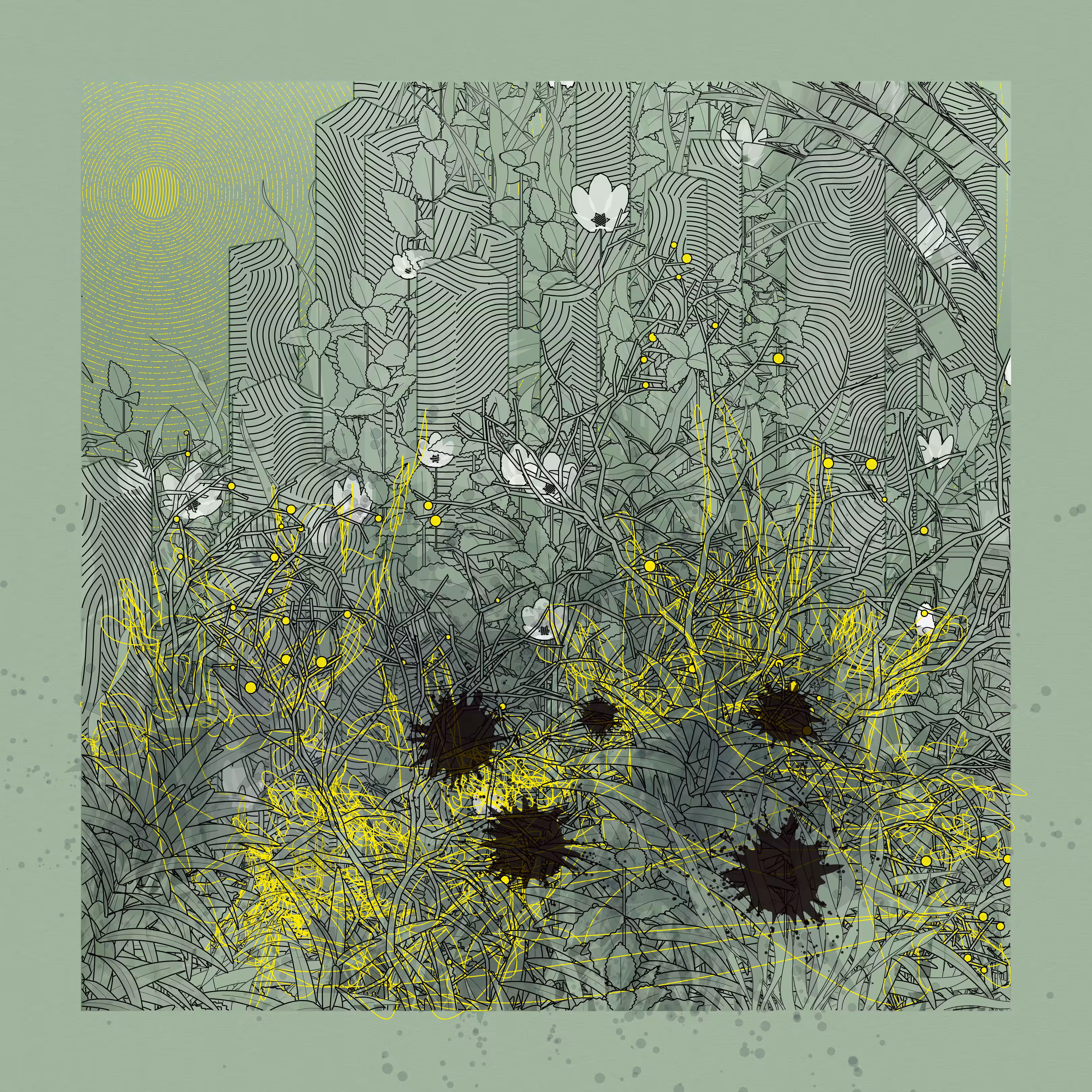 Landscape with Carbon Capture #8534