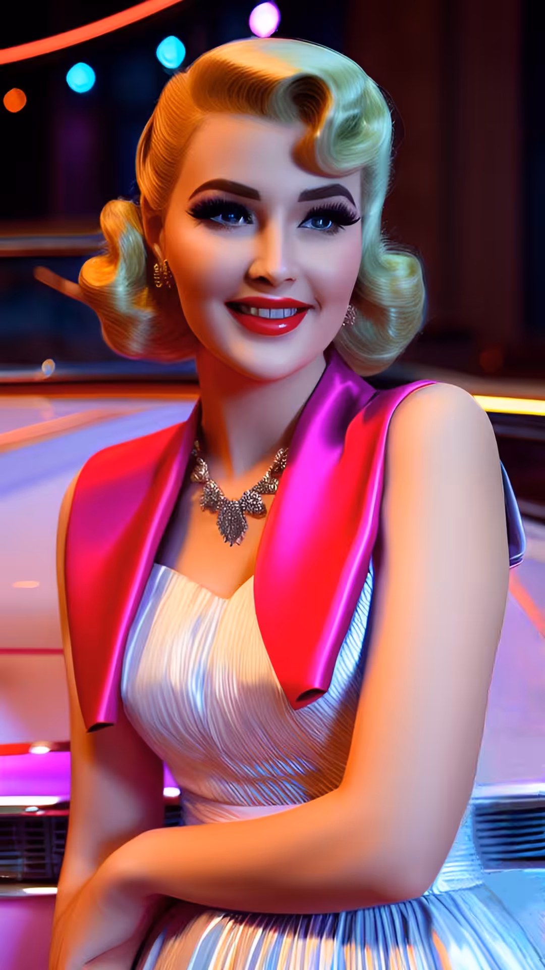 Dressy Retro Girl 4