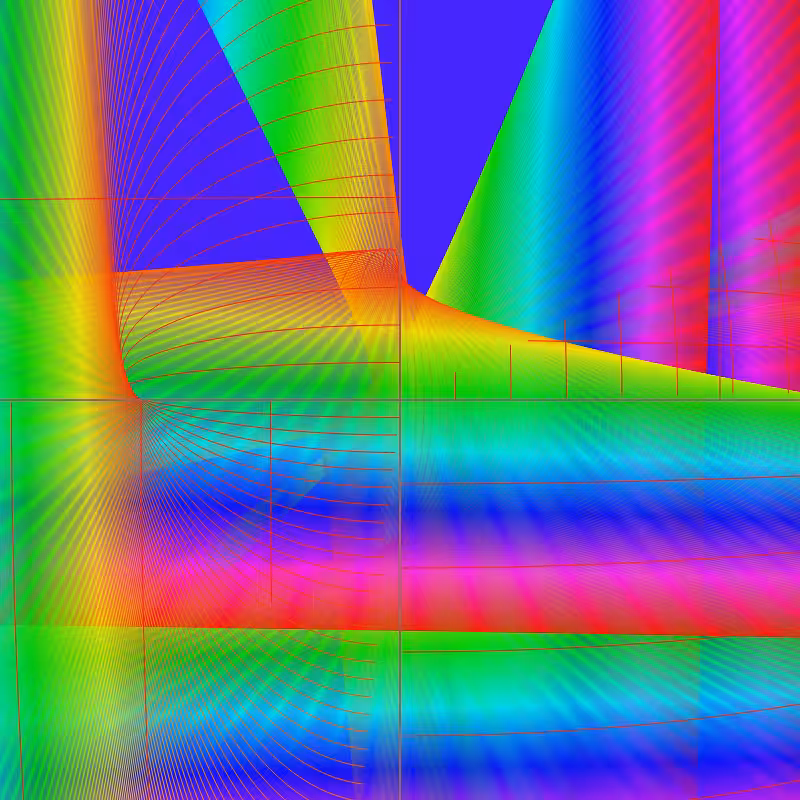 Fibonacci Rainbow Spiral v1 #3