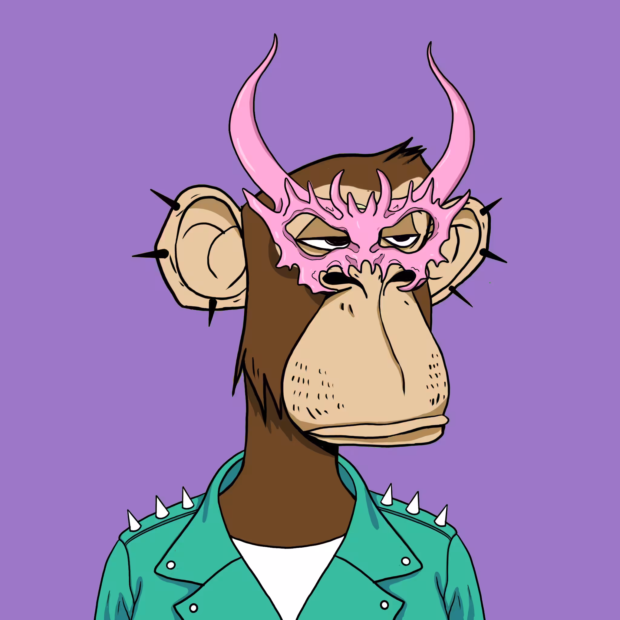 Lavender Bad Kid Bored Ape