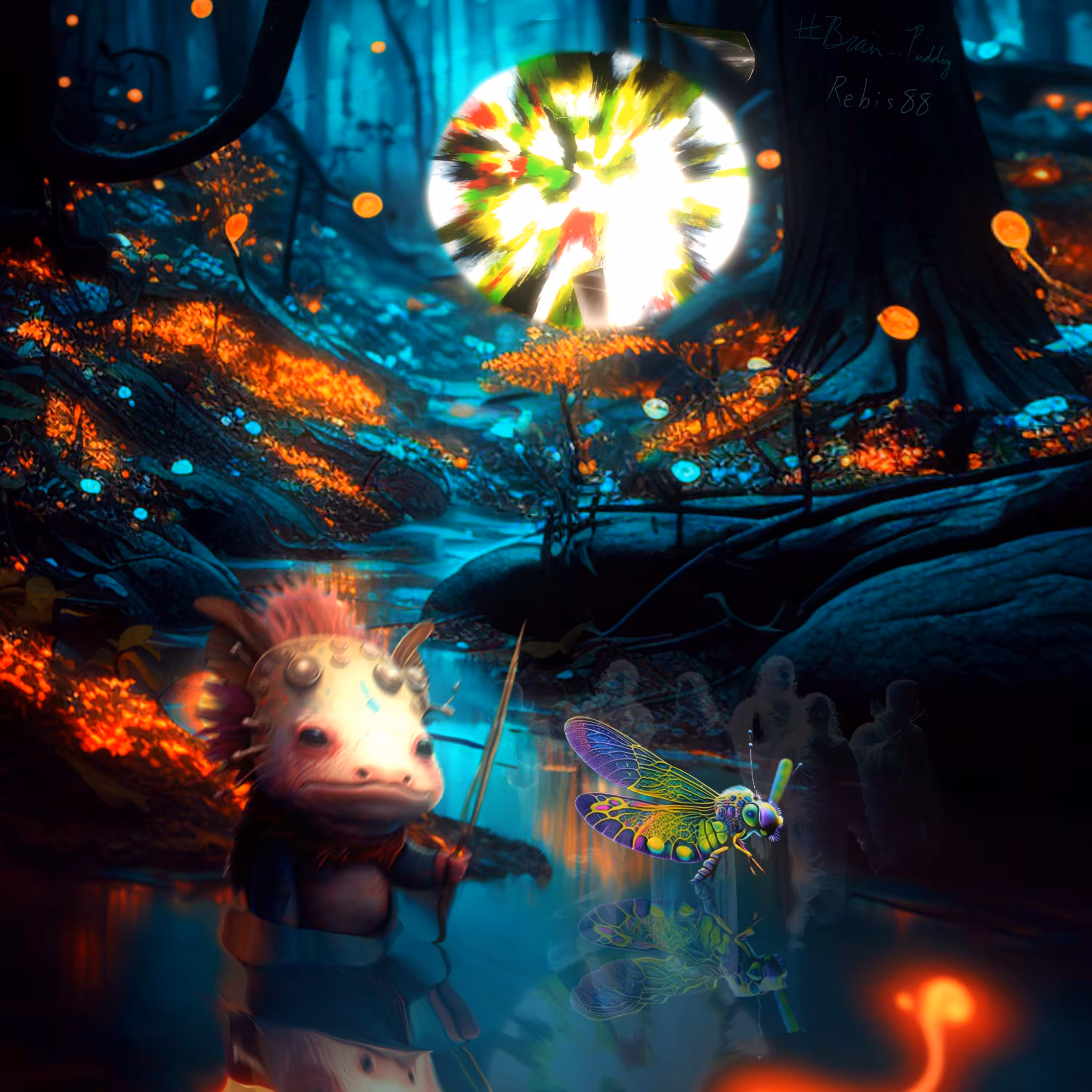 Axel the Axolotl Shaman