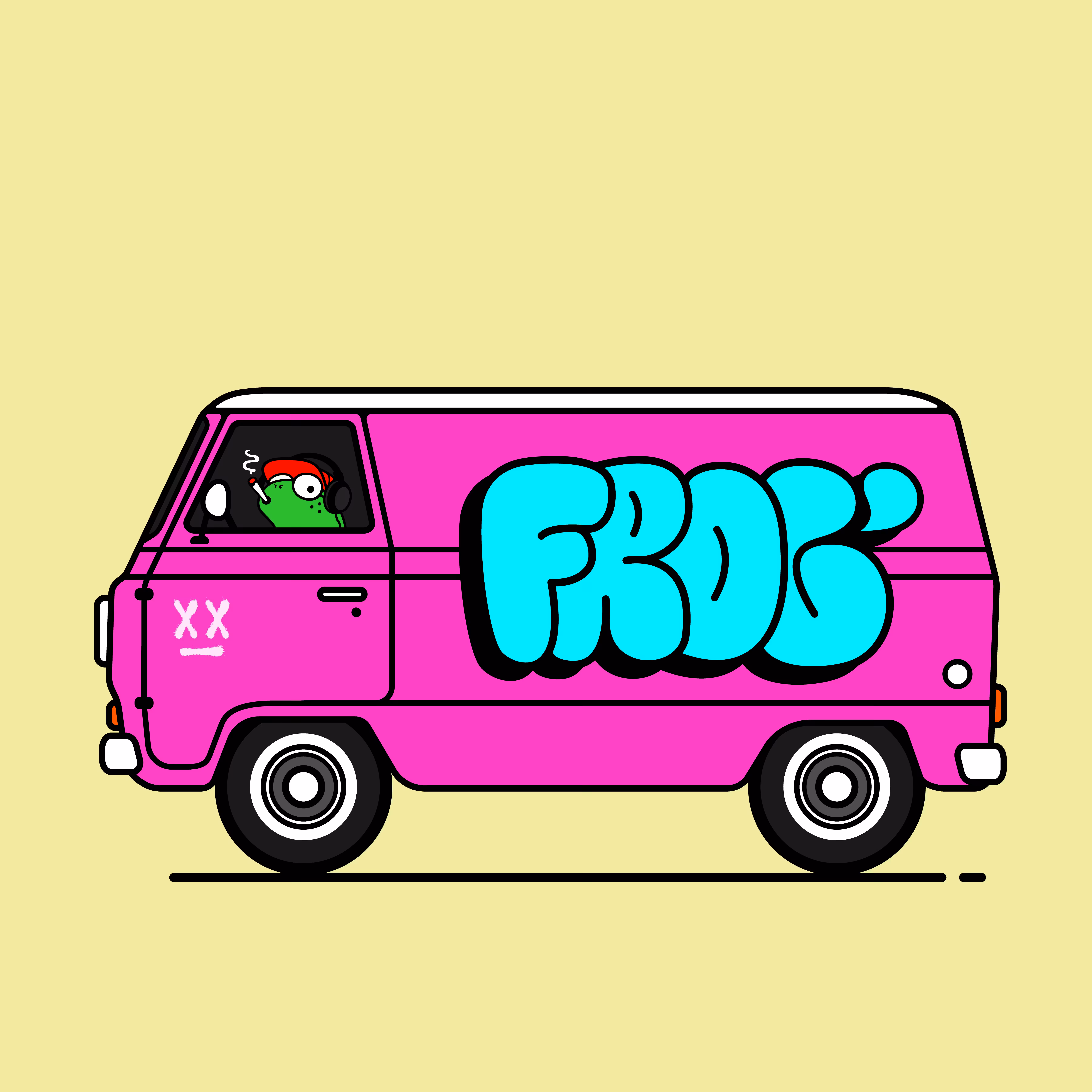 Lazy Frogs On The Road #105