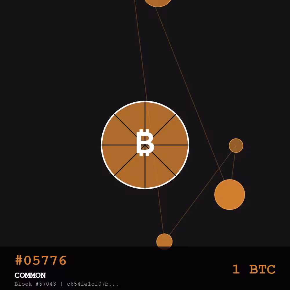Bitcoin Pizza Genesis: 10K — COMMON Edition | May 22, 2010 - The Day Everything Changed
