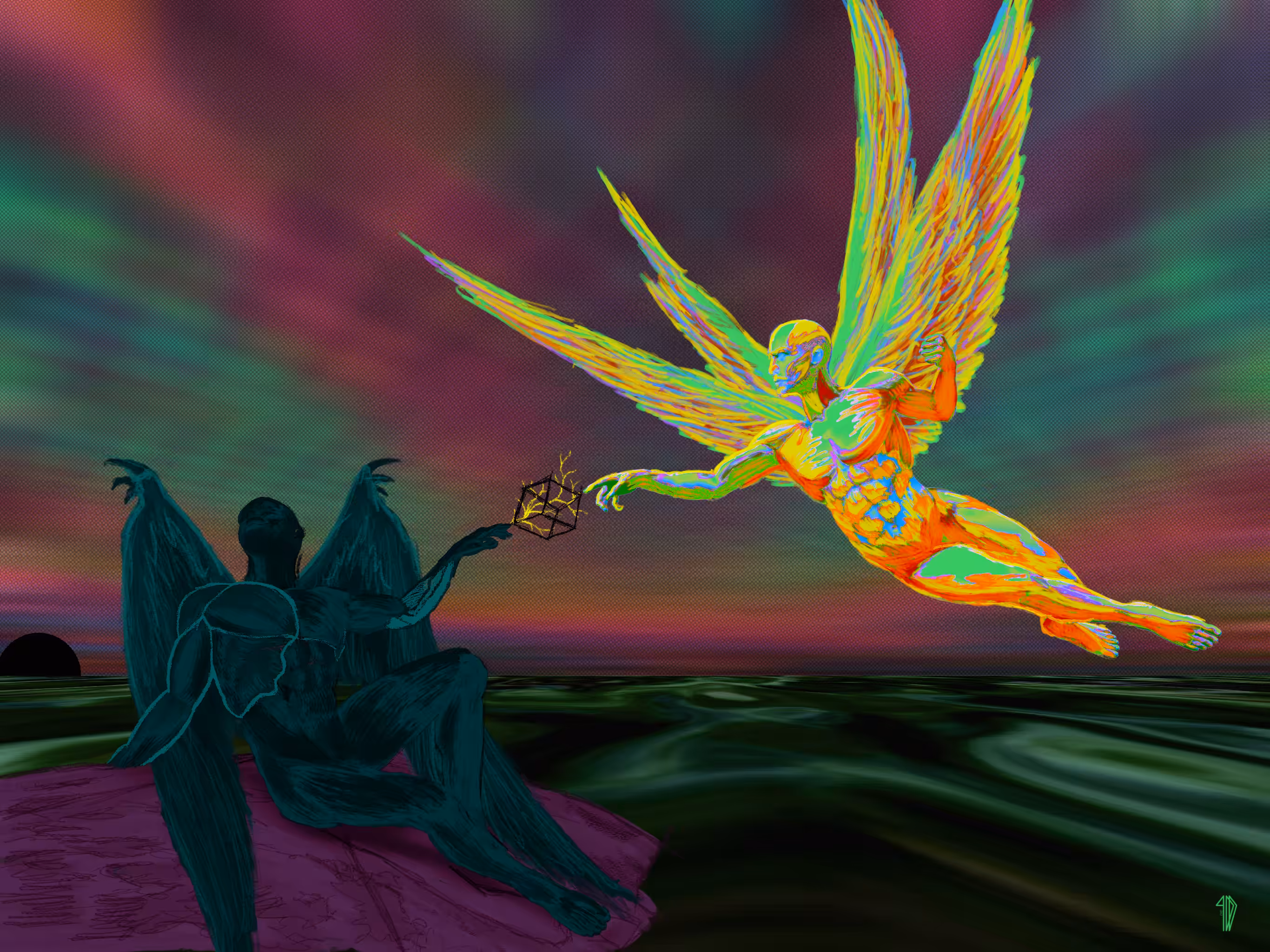 Confrontation of My Shadow