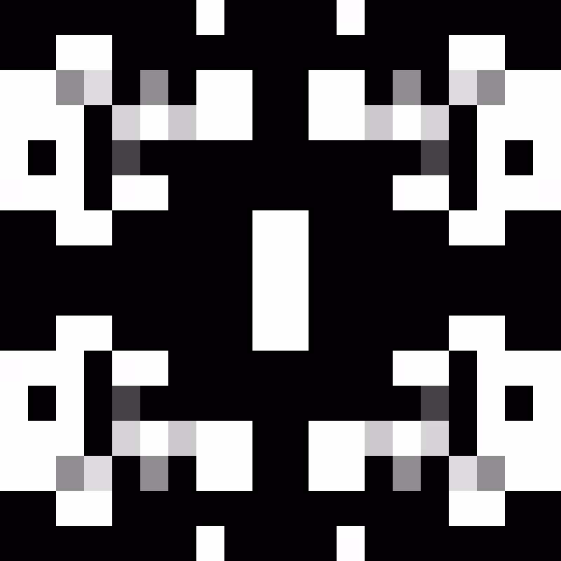 QR Glyphs Invaders #27