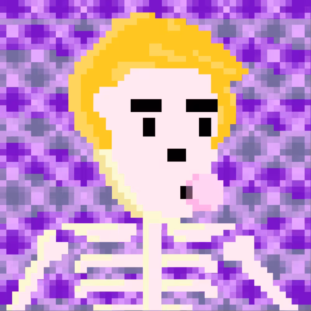 PIXEL SKULLETTI 1 #178