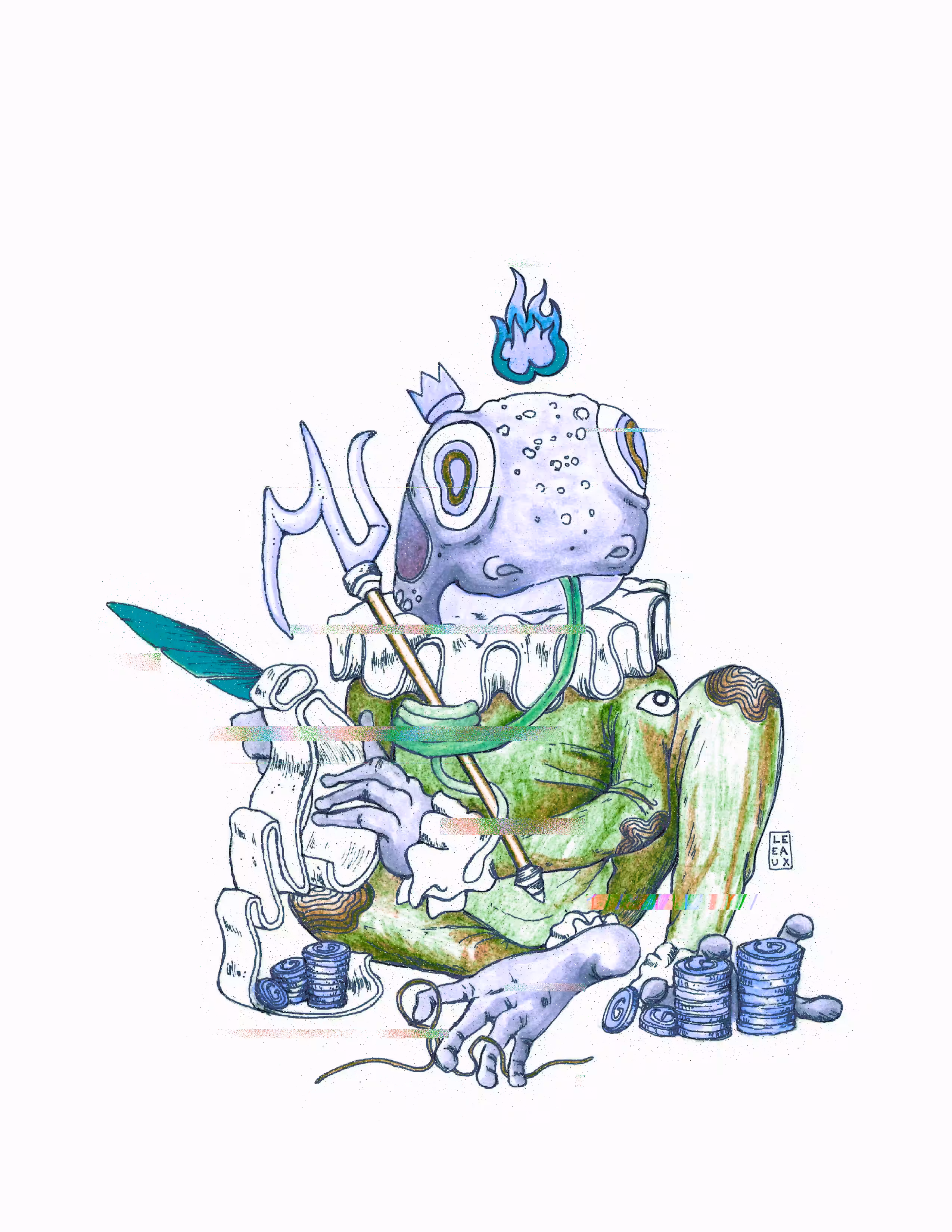 META FROG: CYAN