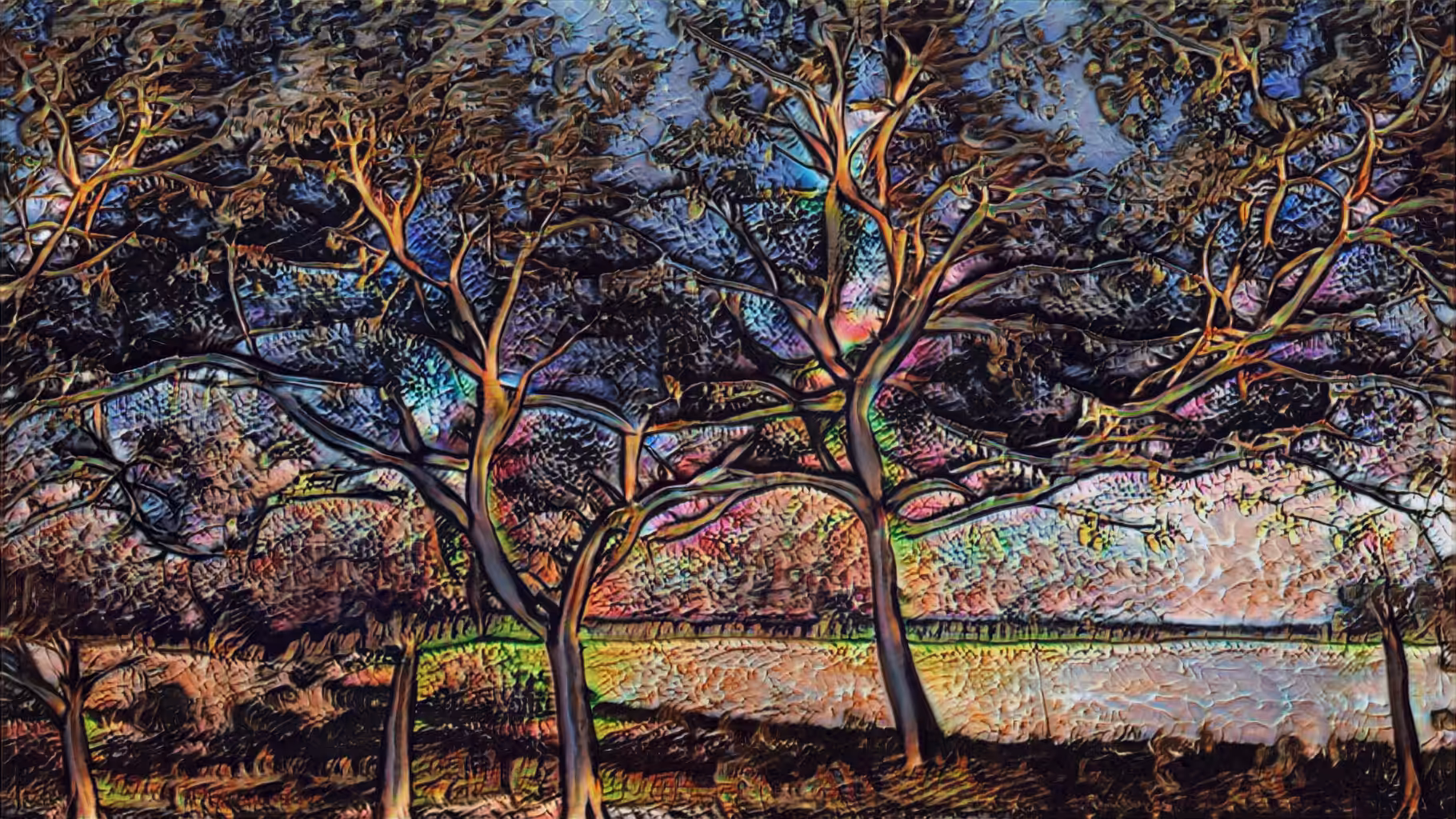Psychedelic Forest #4