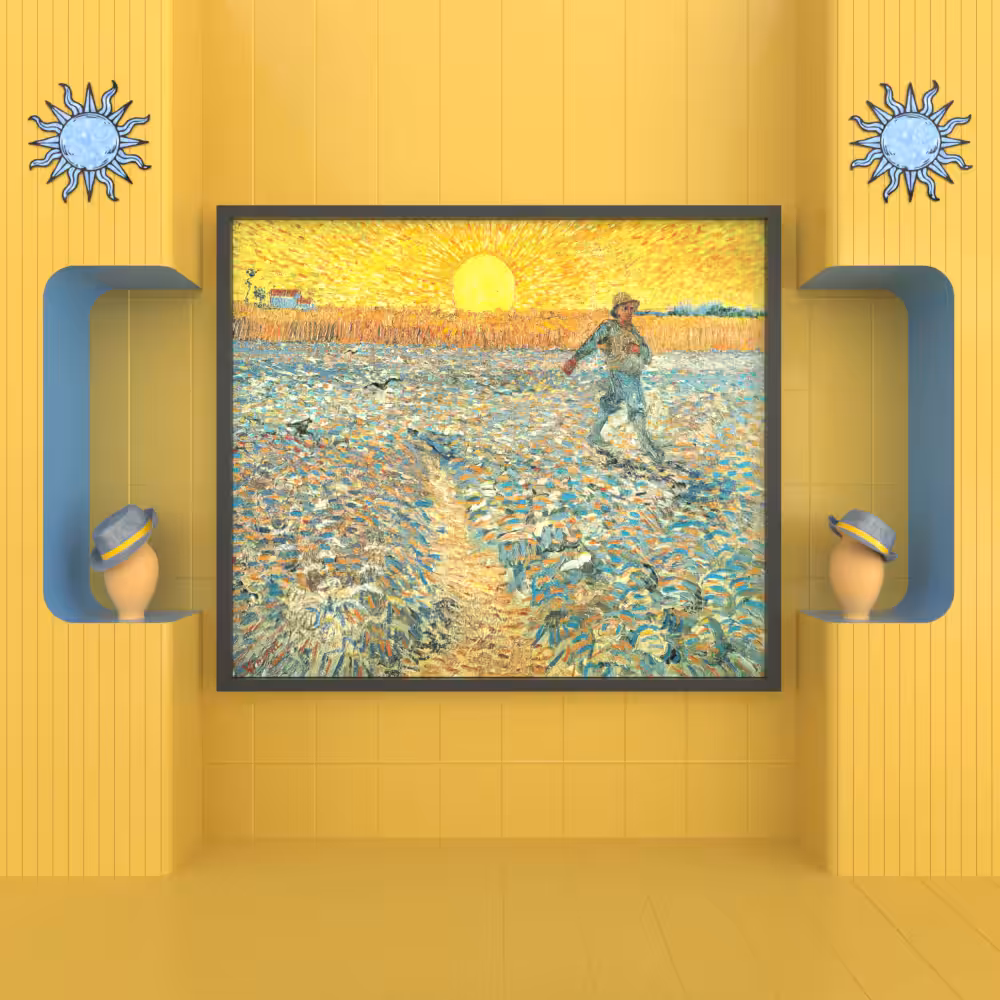 Sower at Sunset