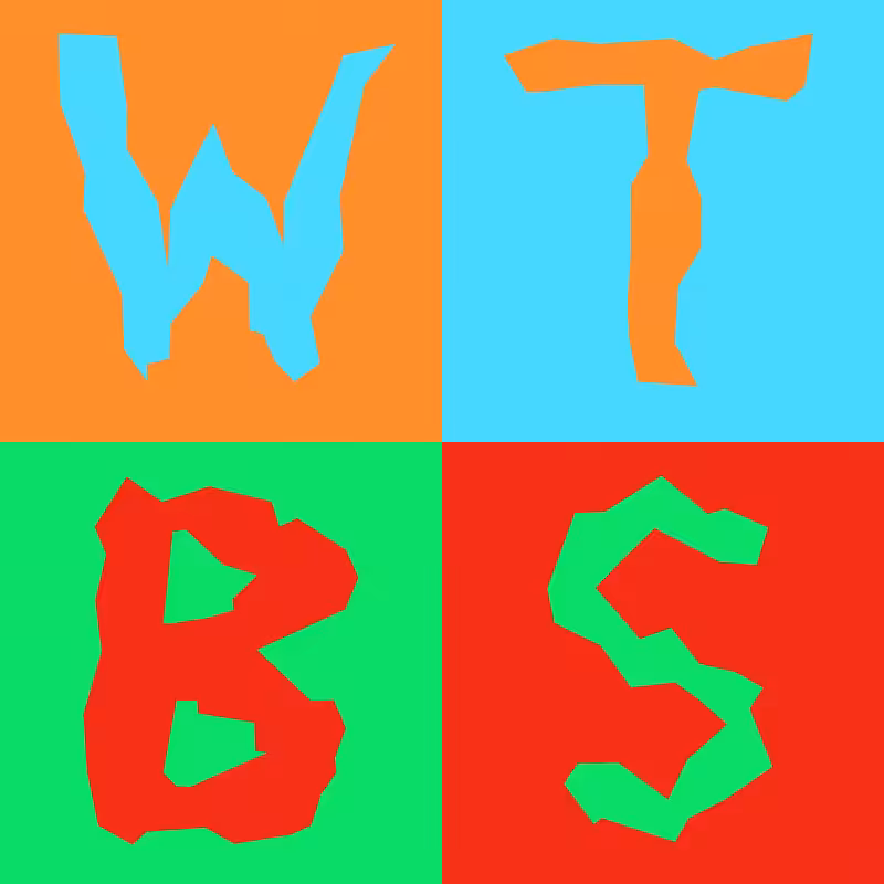 Waiting To Be Signed Logo with Wobbles #160