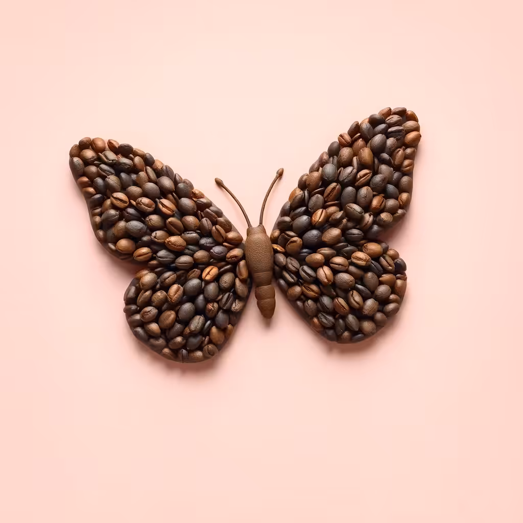 Coffee Butterfly 002