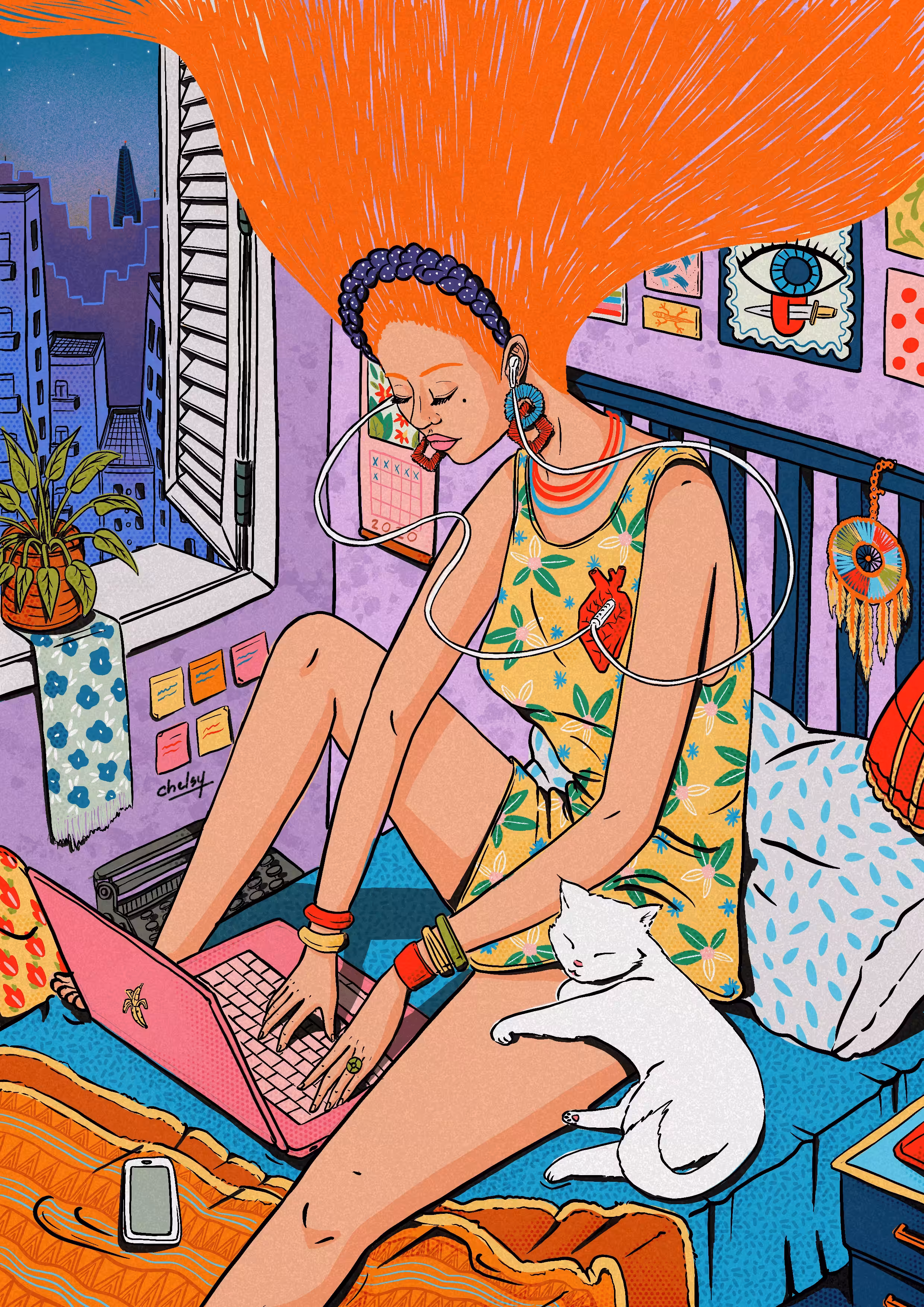 Work from Home Girl