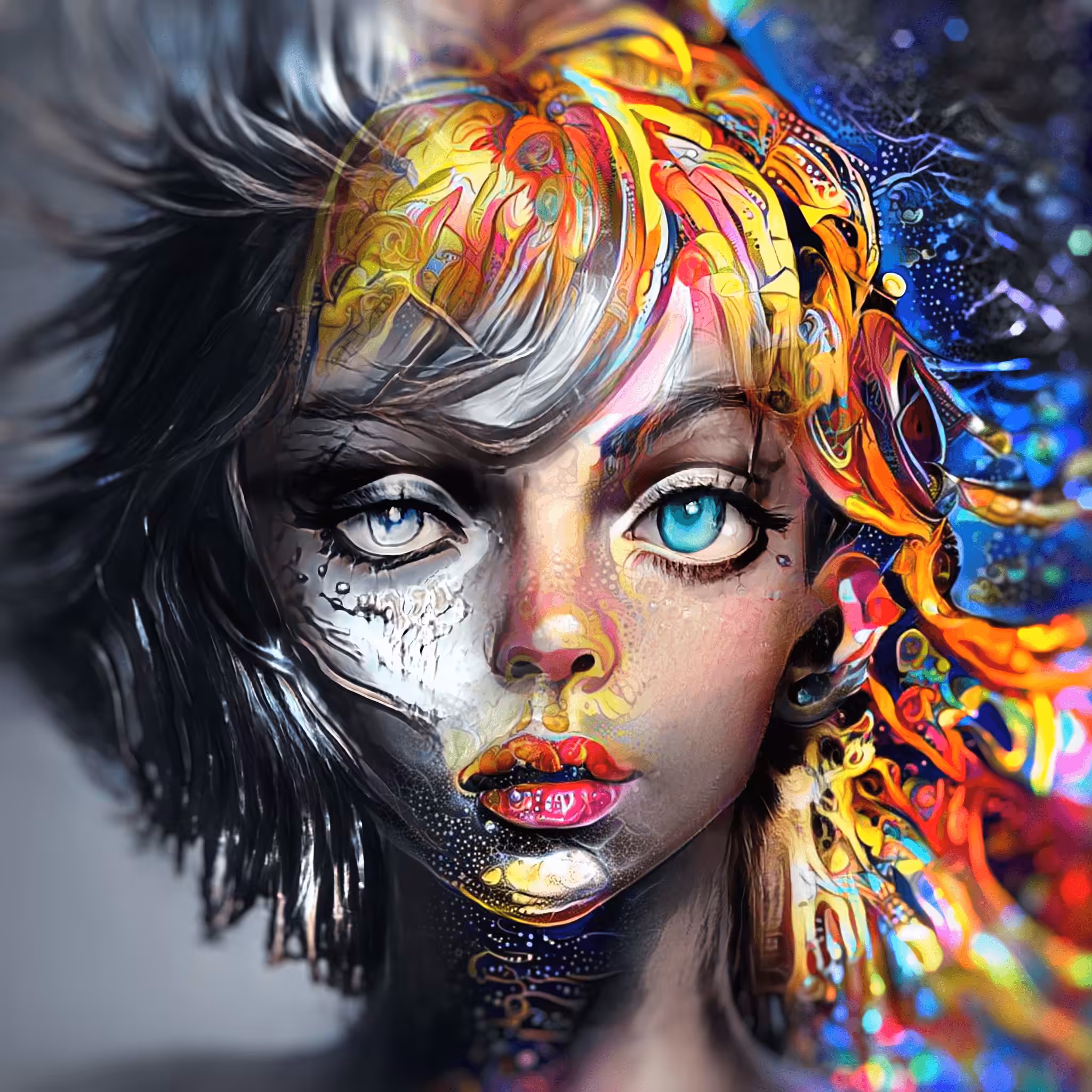 #347 Ahter - 1000Days1000Faces Collection
