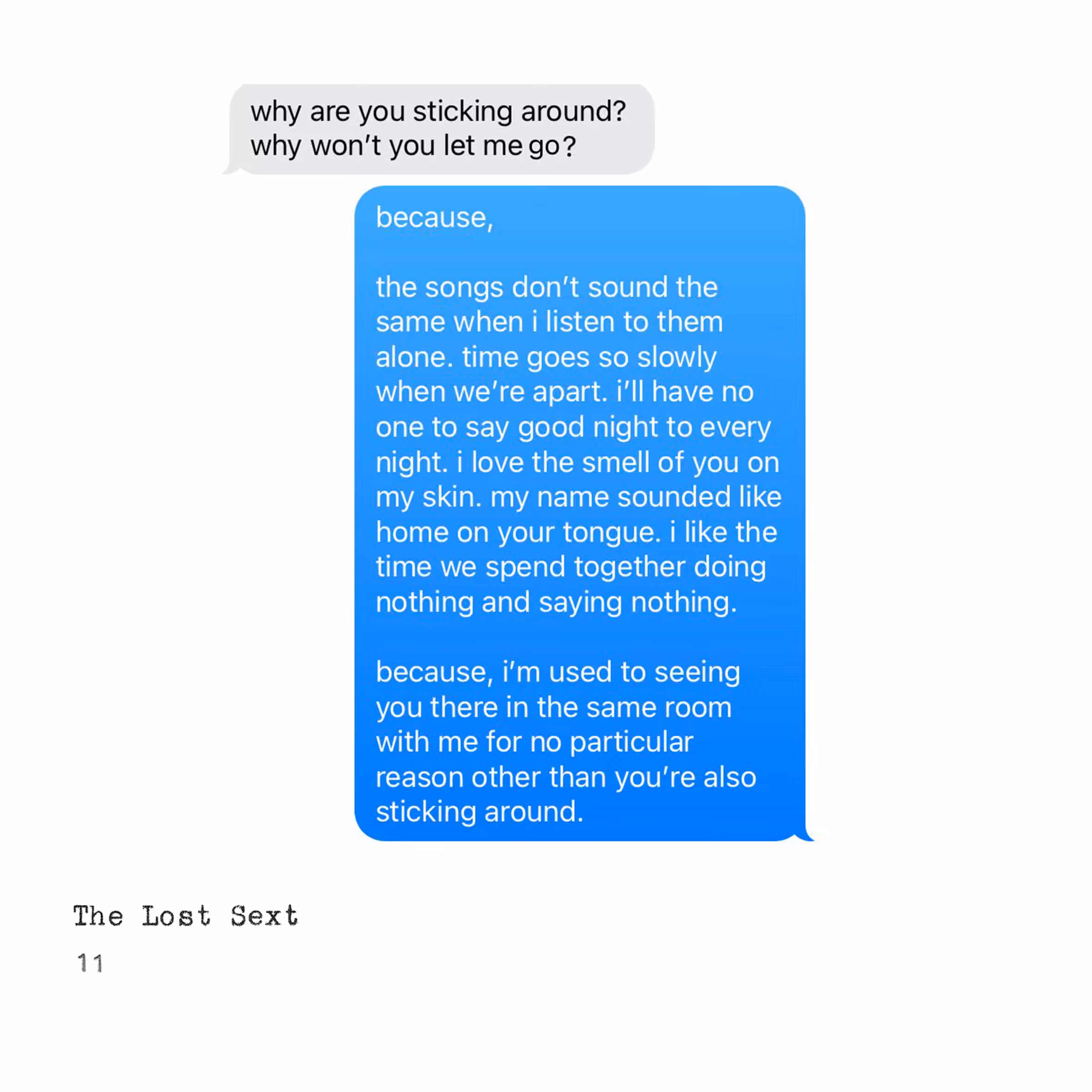 The Lost Sext | 11