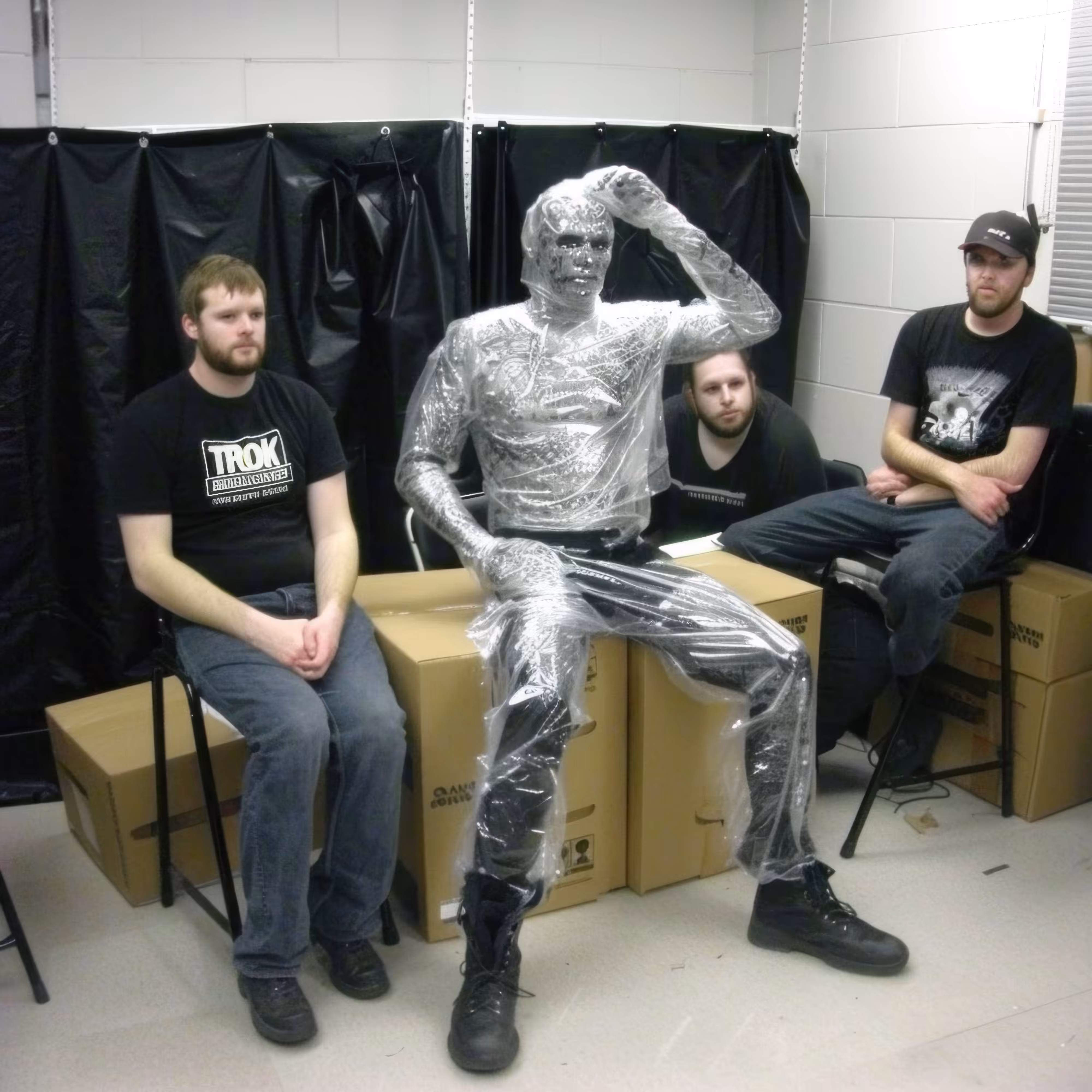 Plastic-Wrapped
