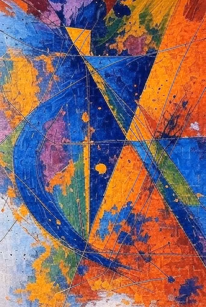 Bright pallet of colour