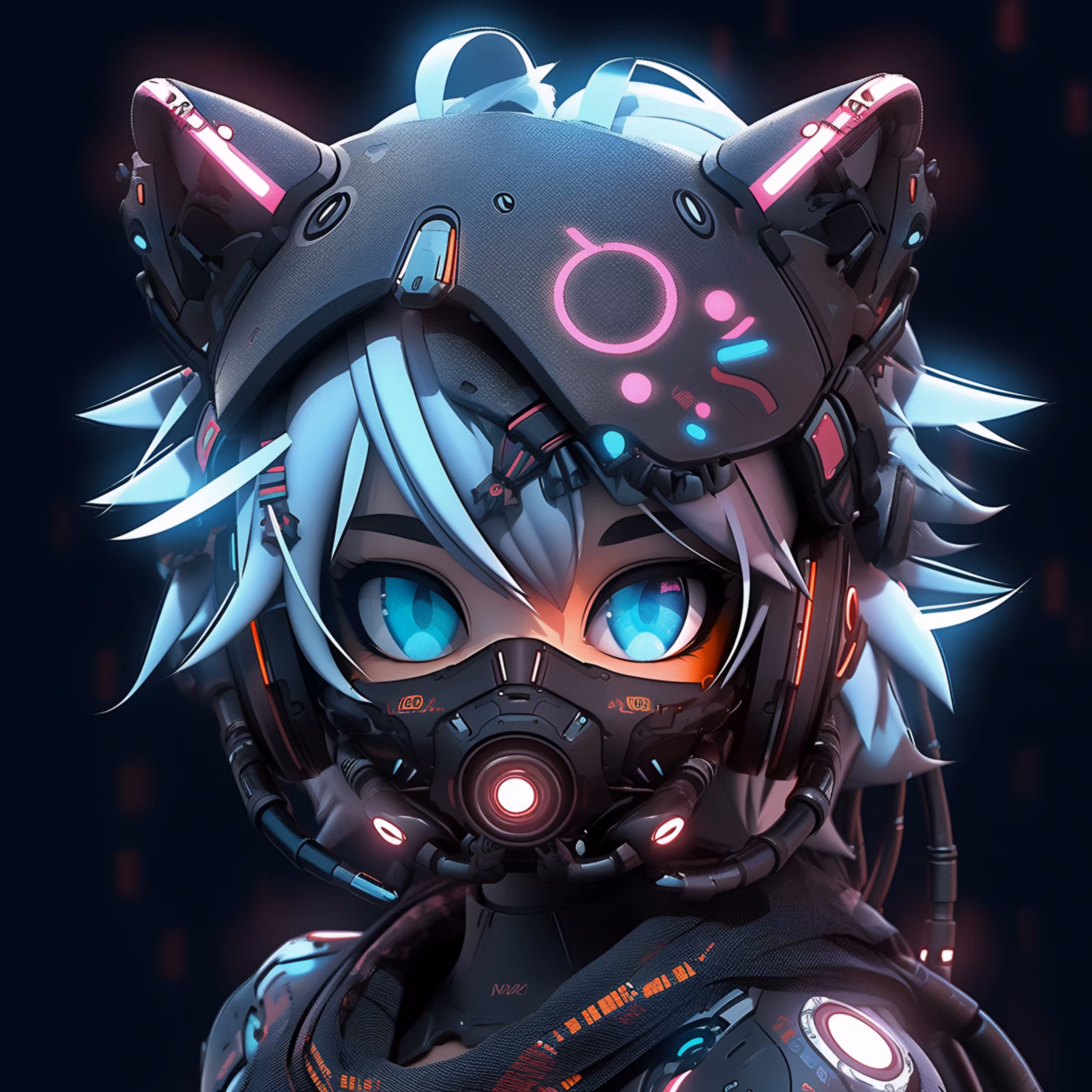 Mecha Raccoon Girl