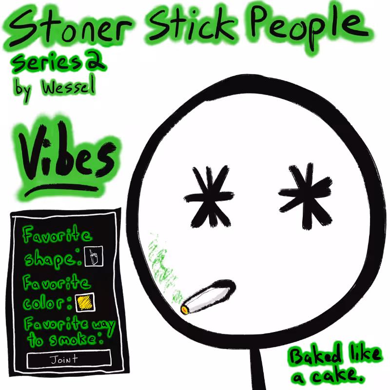 Stoner Stick People Series 2 #15