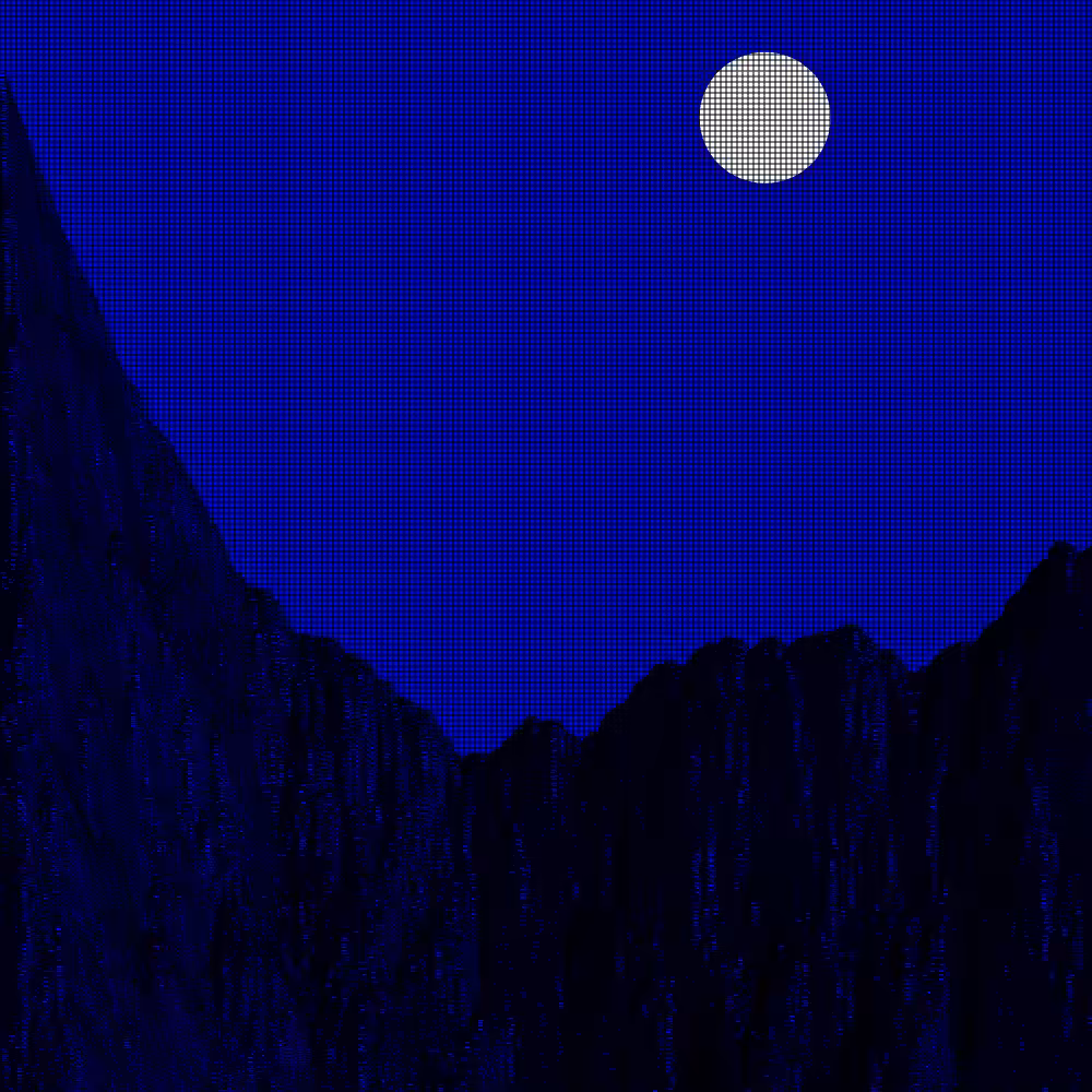 Classic generative landscape #49