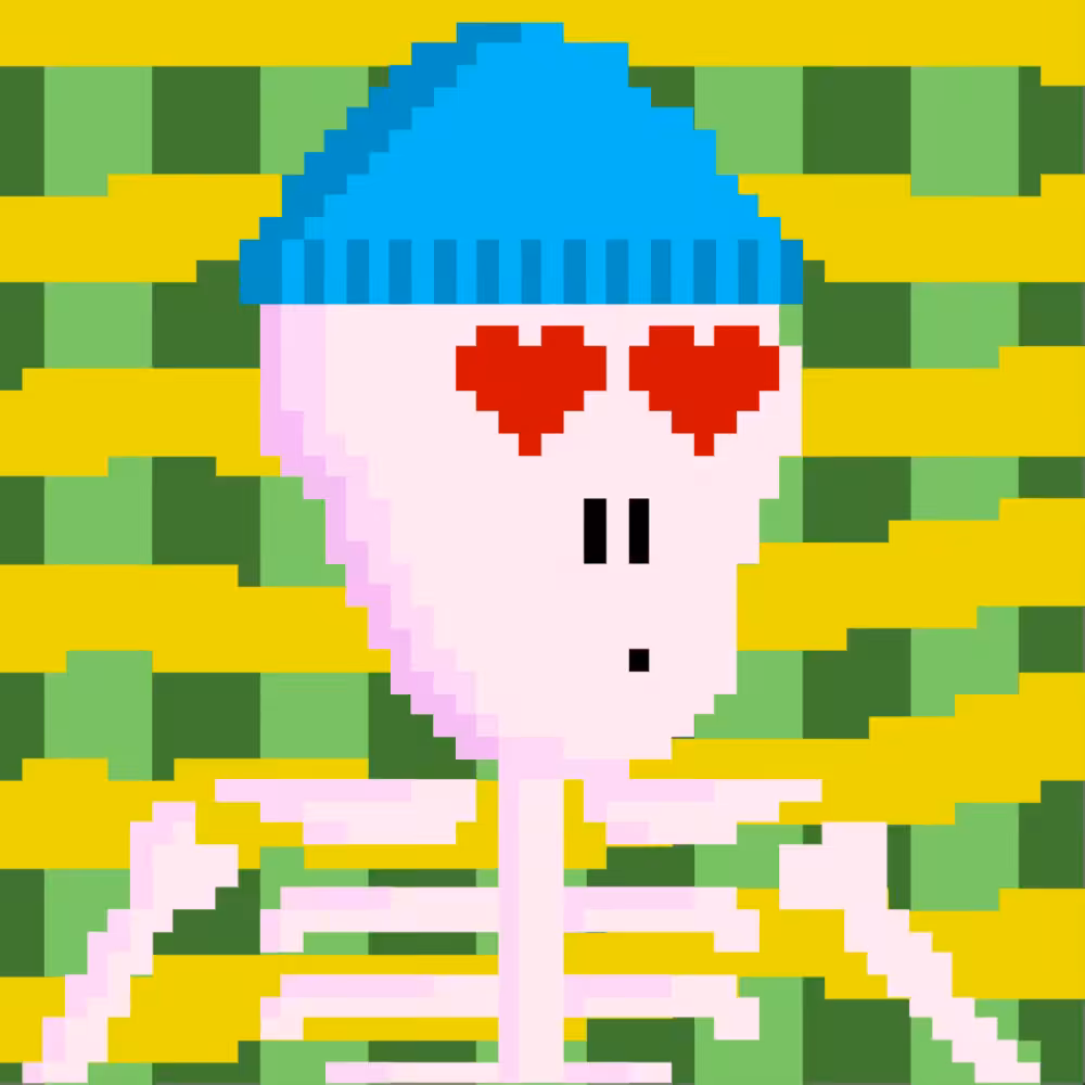 PIXEL SKULLETTI 1 #91