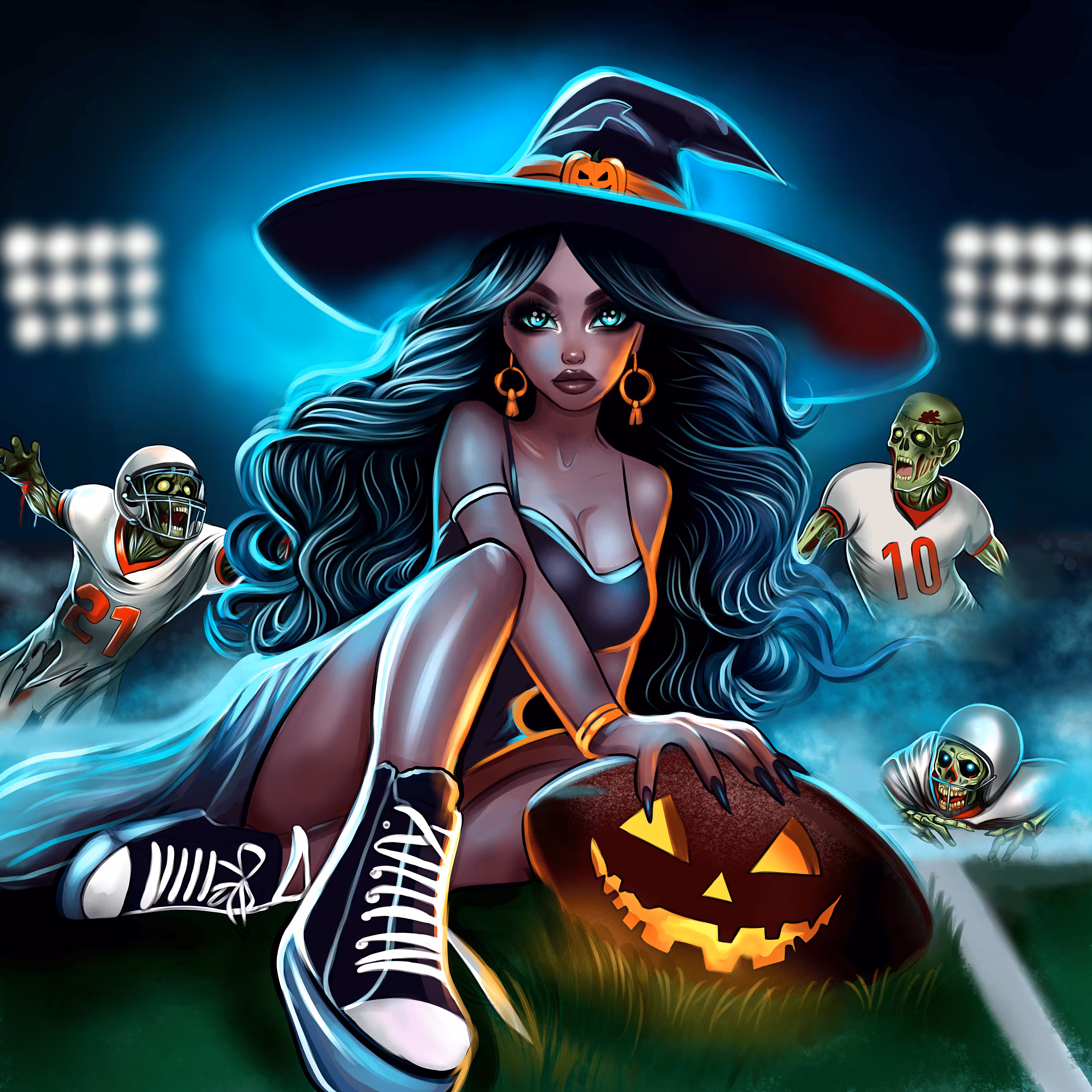 Sheny Collection.: Witch and Zombie: A Survival Game