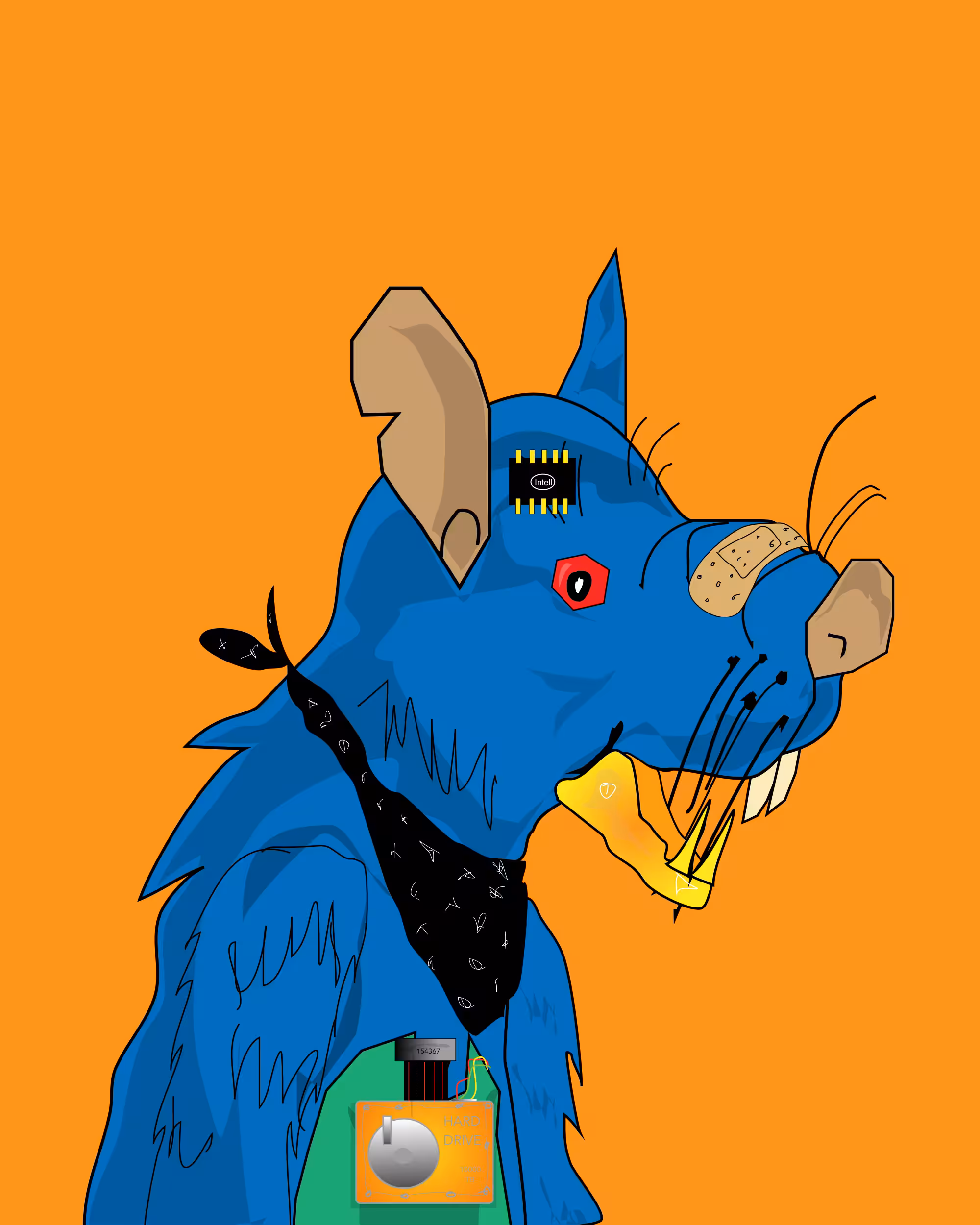 🤖 Cyborg RATZ 🐀 #305