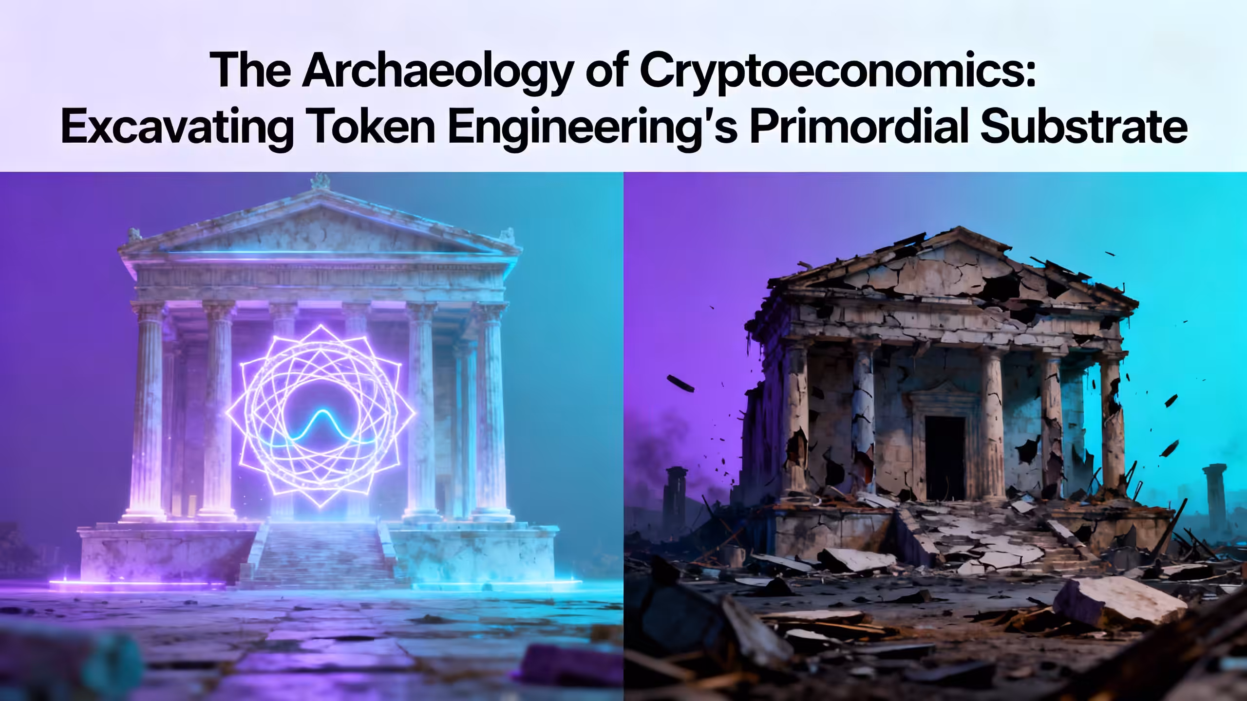 The Archaeology of Cryptoeconomics: Reclaiming Early Ethereum's Alchemical Blueprint for New Civilizations