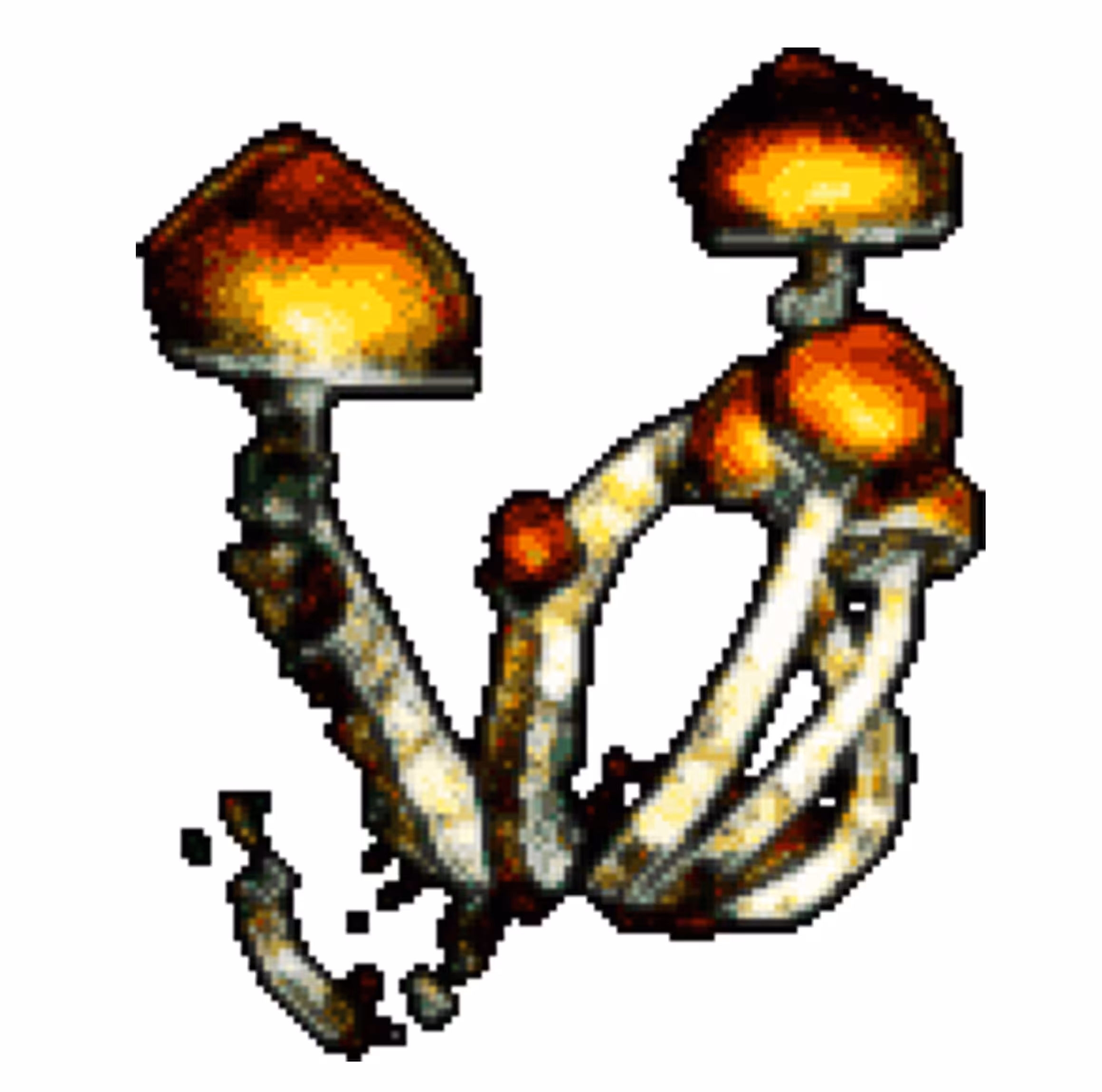 Bitmap Mushrooms
