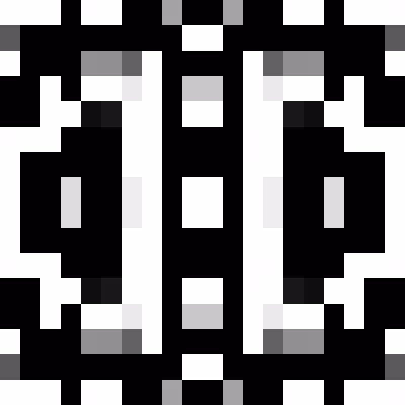 QR Glyphs Invaders #28