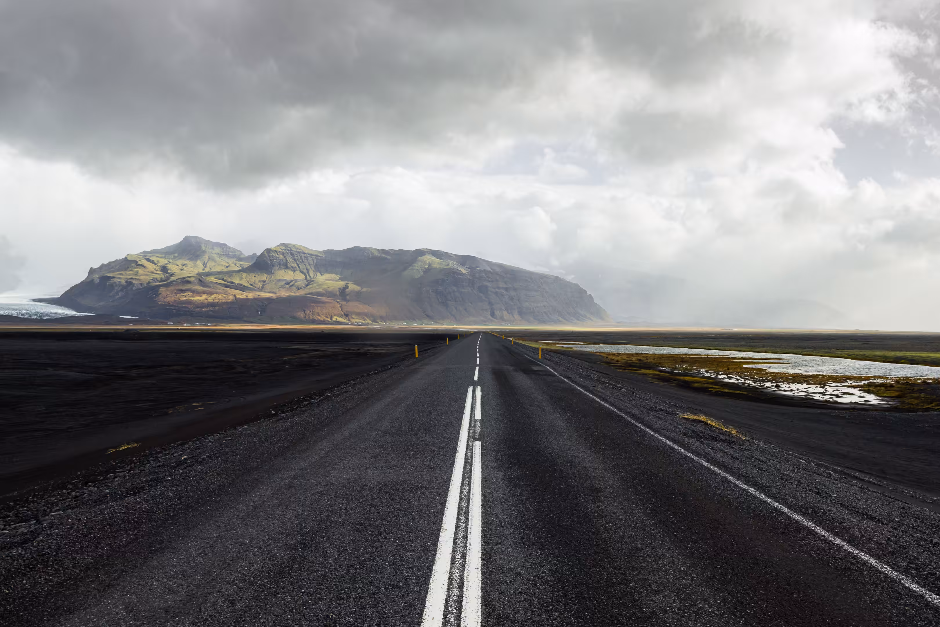 Road to Skaftafell, Iceland