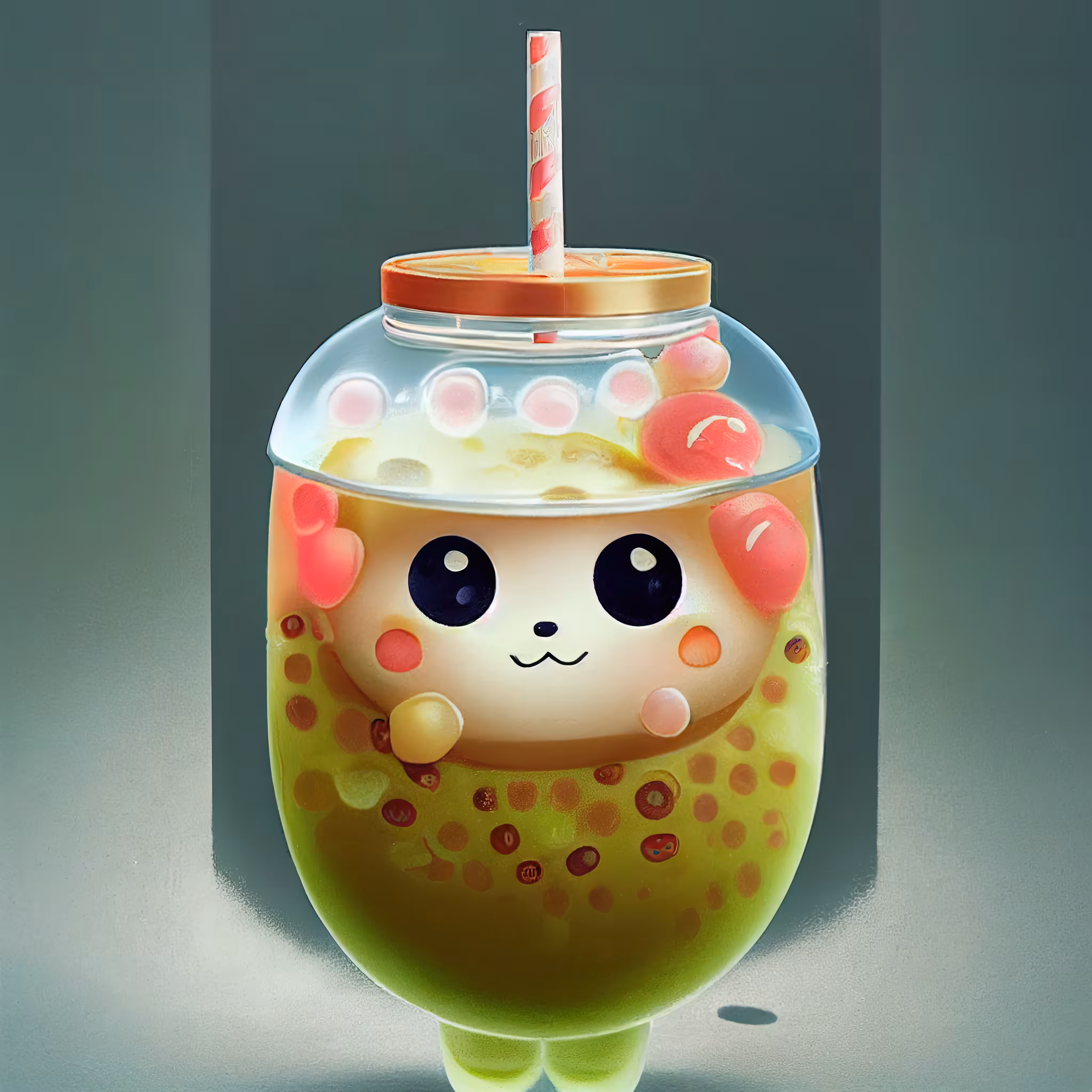 Kawaii bubble tea #01