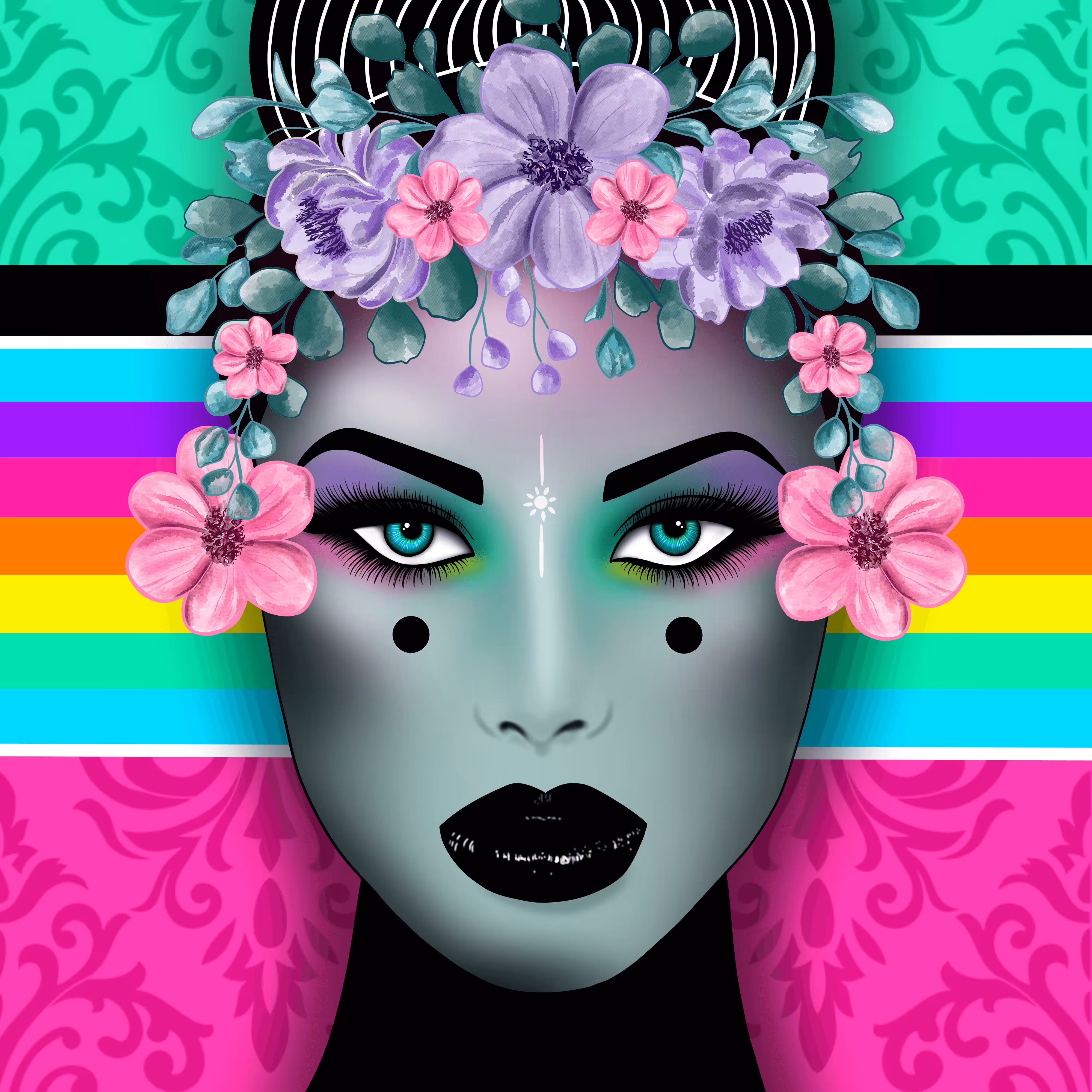 The Floral Throne