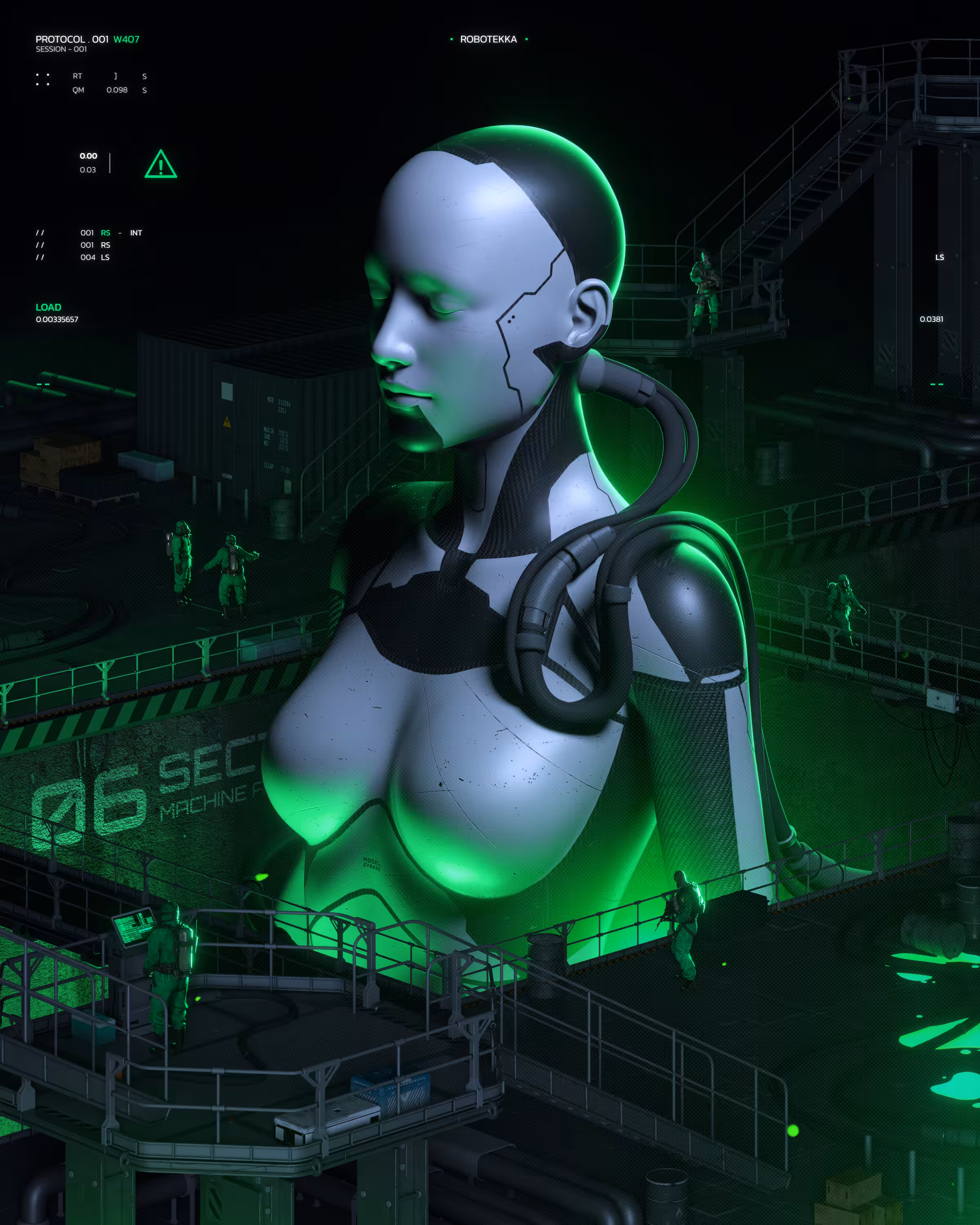 ROBOTEKKA - ultra green