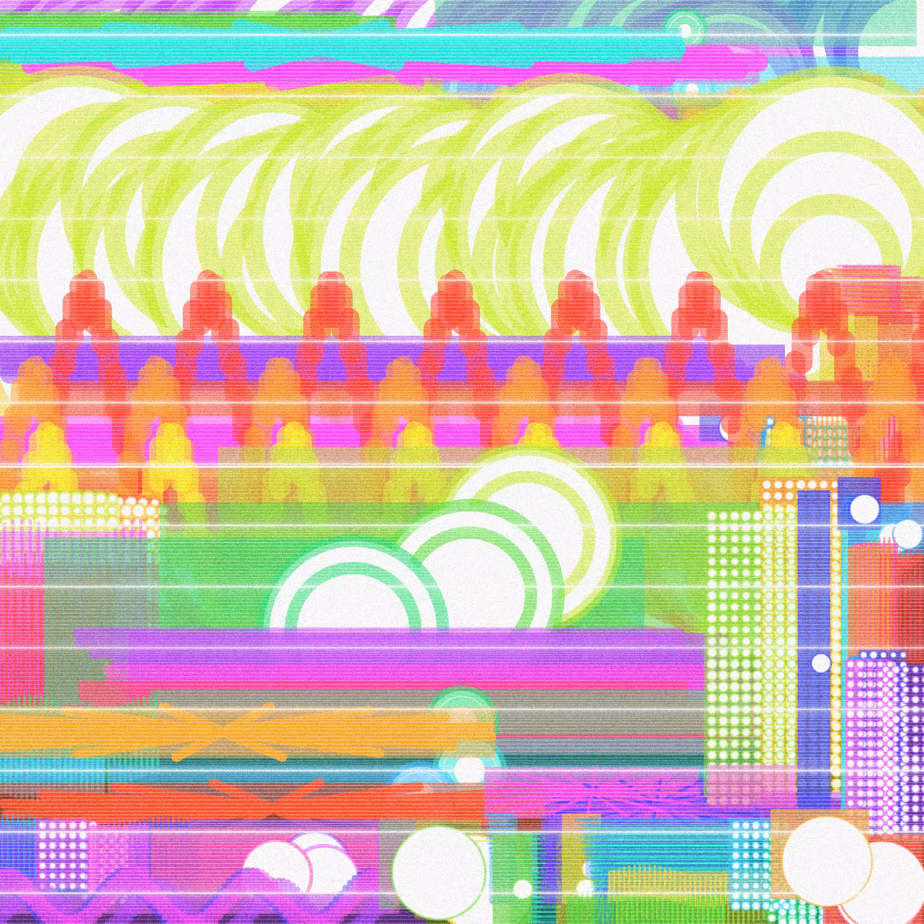 Tessellated Dreams in Motion, #6512