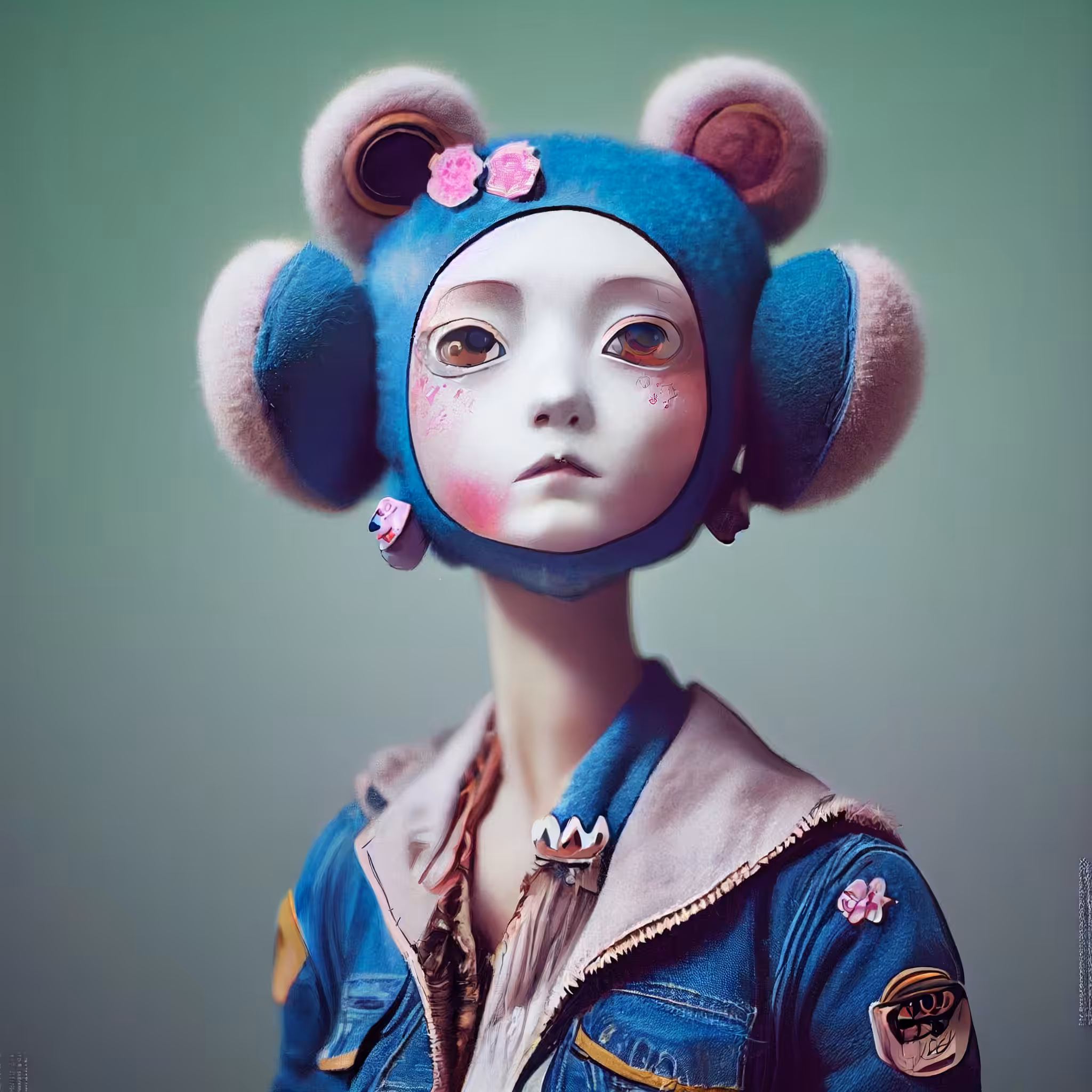 Flower face