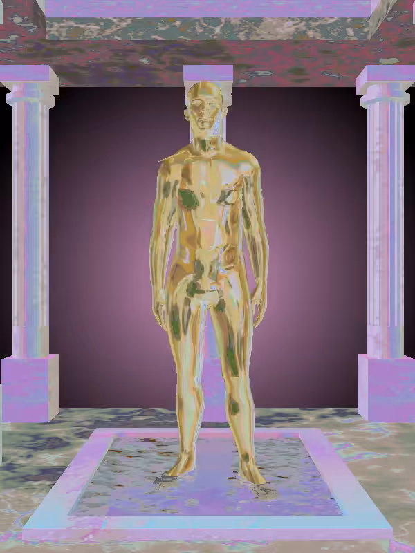 HeavenComputer: The Phone Calling Fool's Gold Man #2068