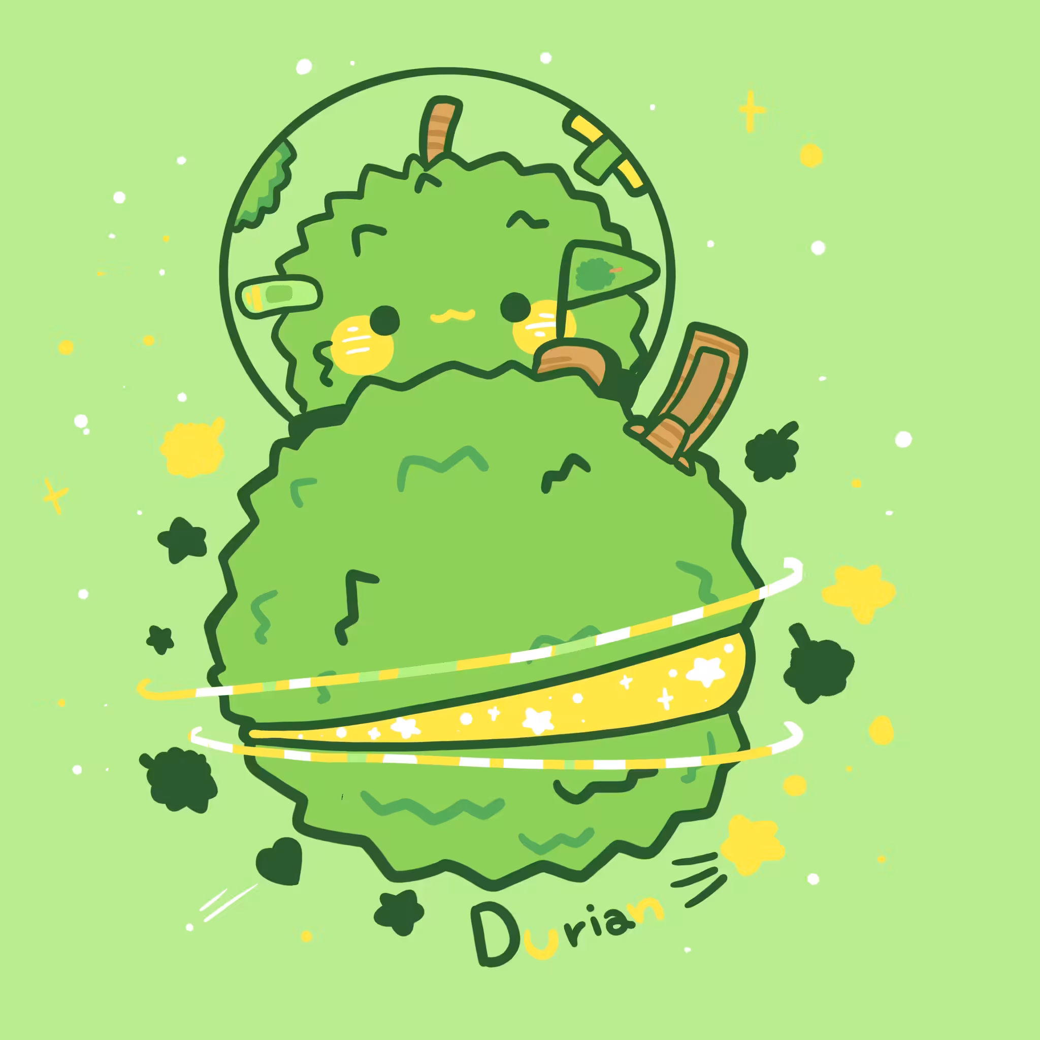 #000 Durian Planet