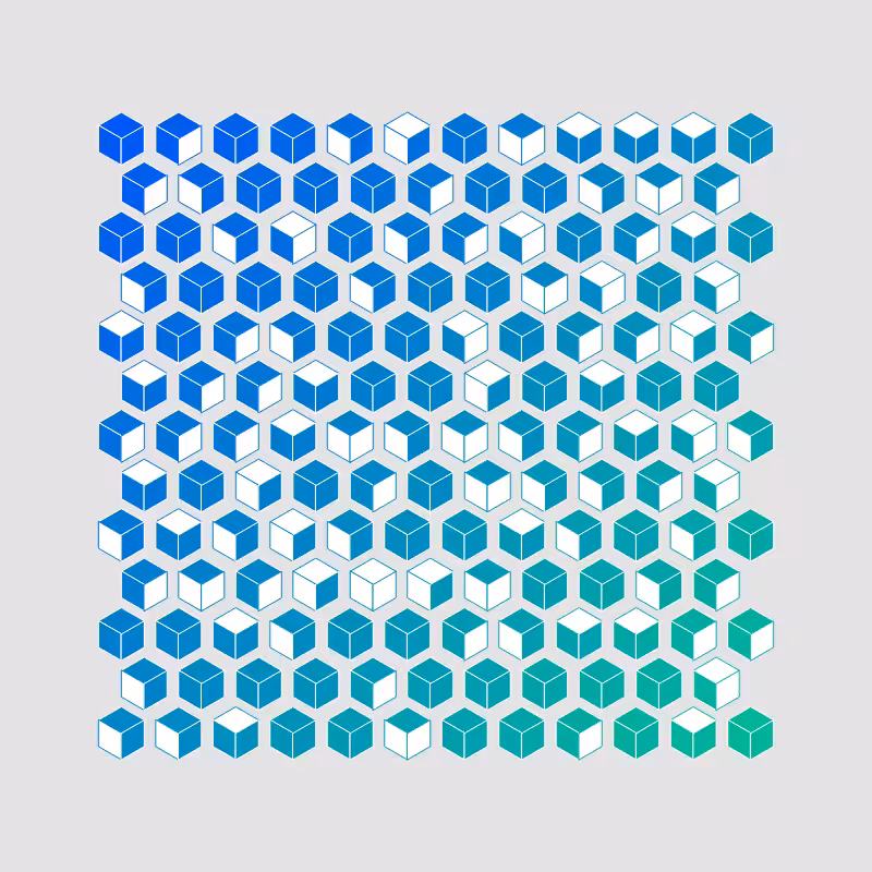 Cube Grid - Sparse #3